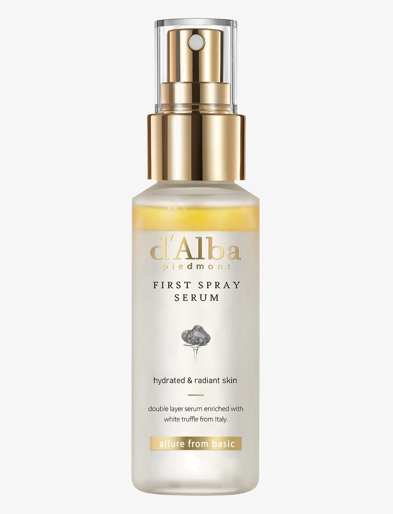 d’Alba - d'Alba - White Truffle First Spray Serum (50 ml.) - kasvot - clear - 0