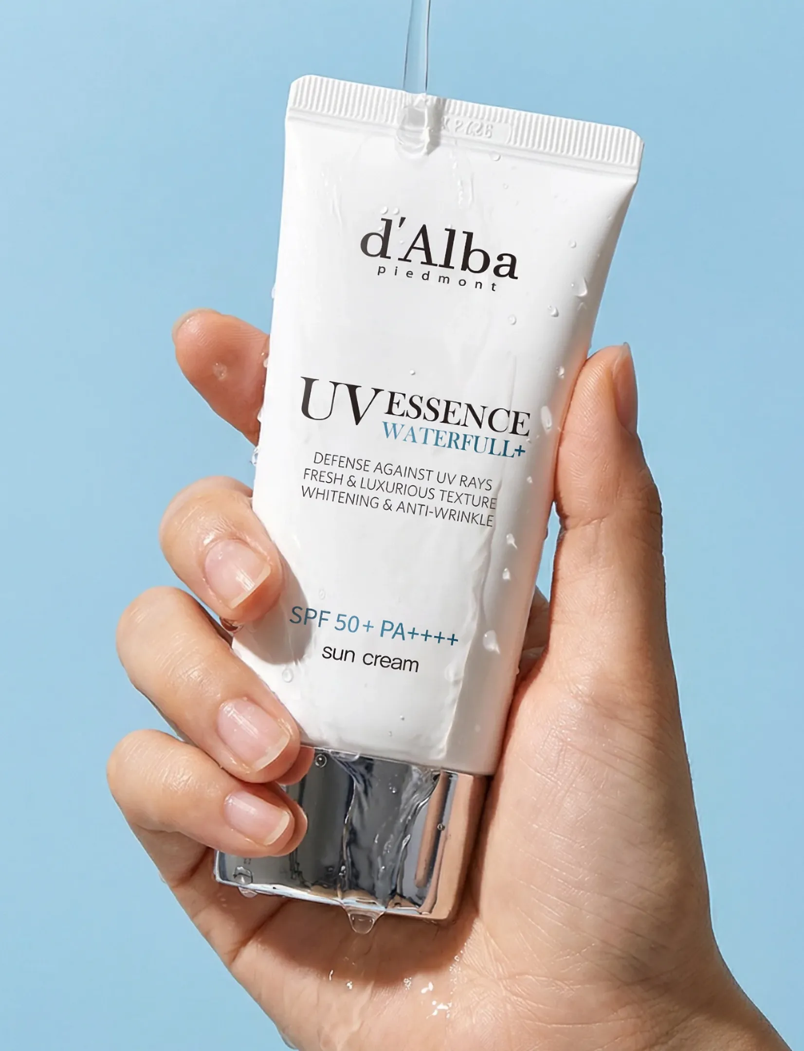 d’Alba - d'Alba - Waterfull Essence Sun Cream (50ml.) - sejai - clear - 0
