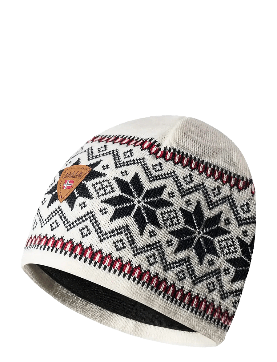 Dale of Norway - Garmisch Hat - hverdags stil - offwhite navy raspberry - 1