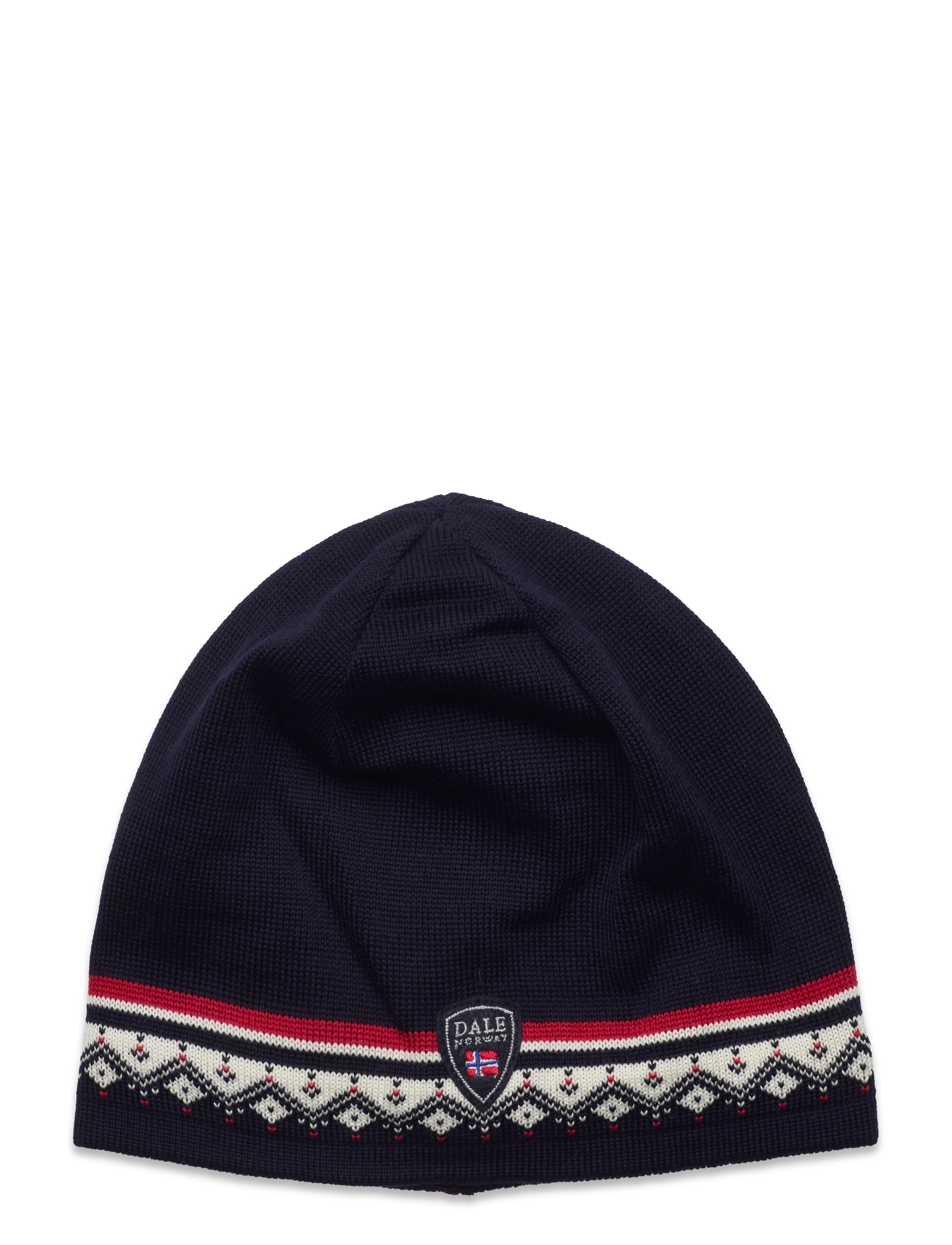 Dale of Norway Moritz Hat Dark Charcoal Raspberry Offwhite mössor herr – bild 2
