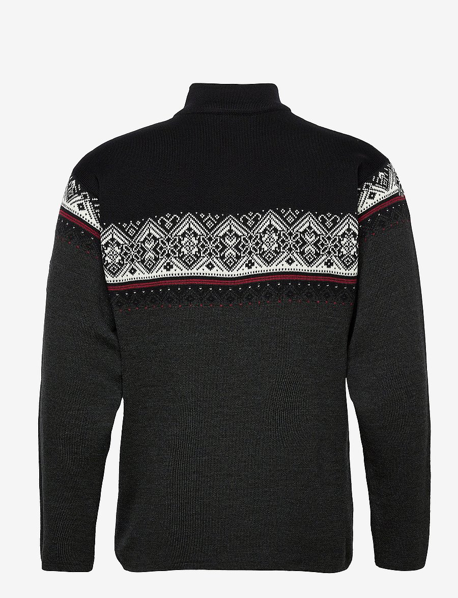 Dale of Norway - Moritz Masc Sweater - darkcharcoal raspberry - 2
