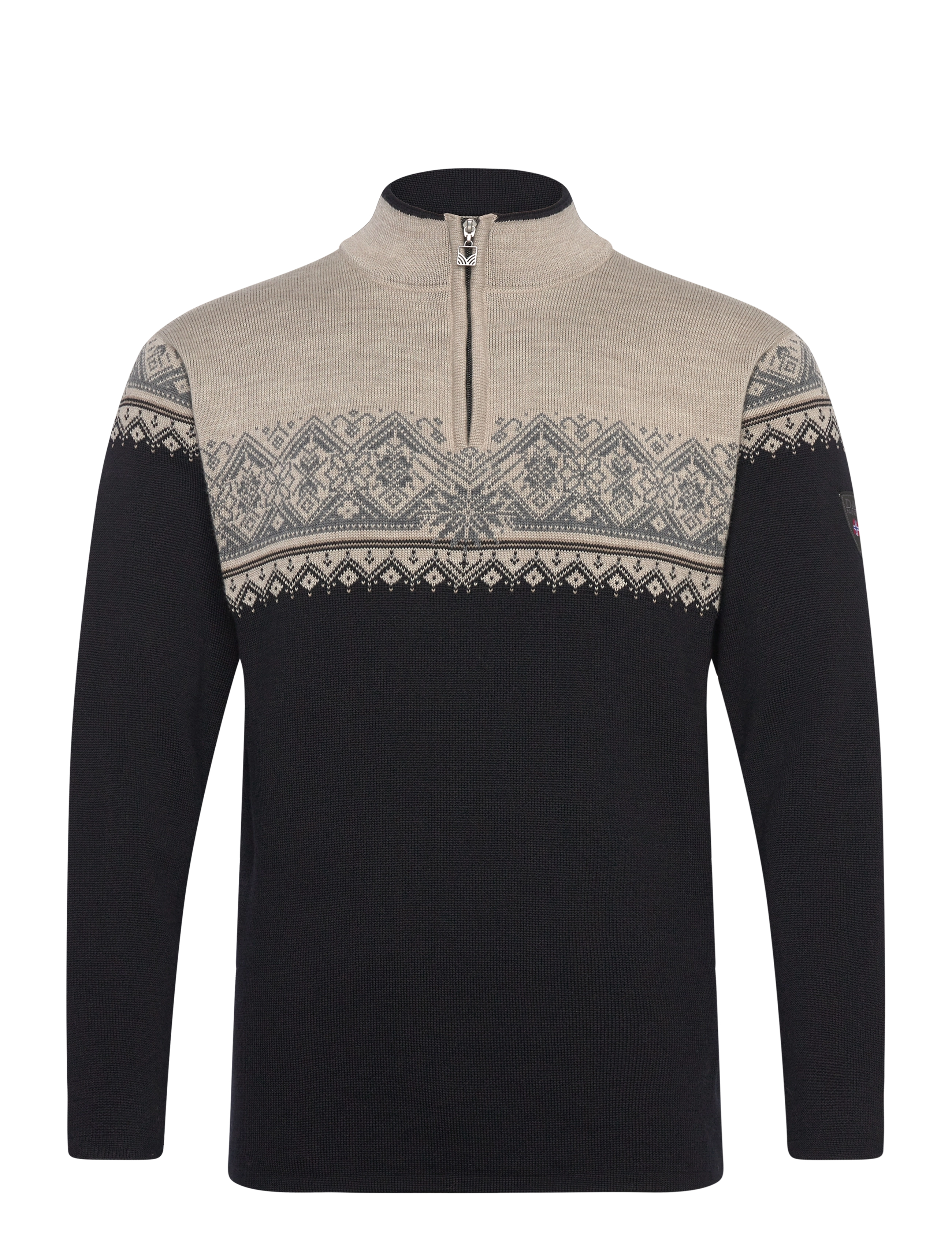 Dale of Norway Moritz Masc Sweater - Kleidung - BLACK SANDSTONE / black