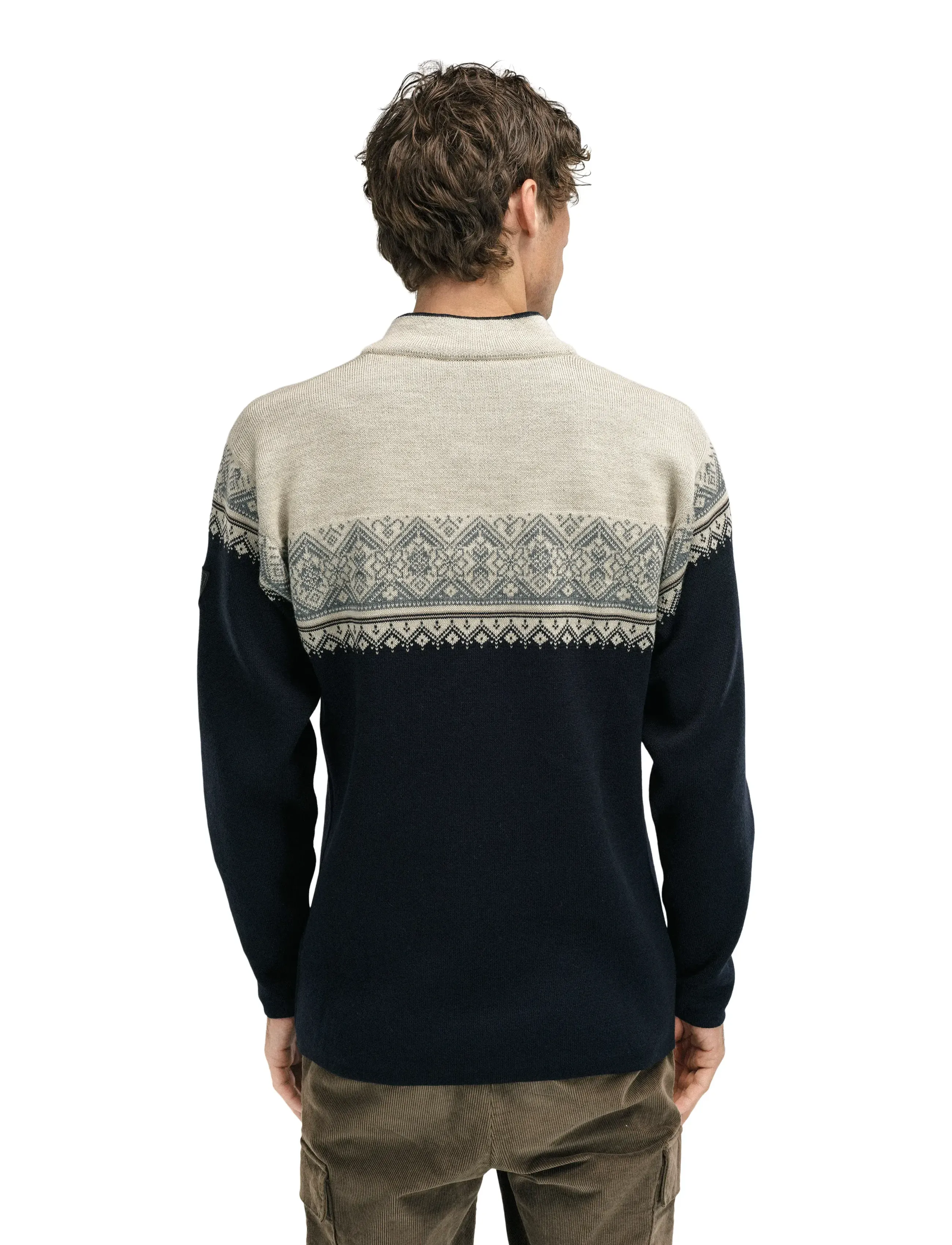 Dale of Norway - Moritz Masc Sweater - pullover mit halbem reißverschluss - black sandstone - 5