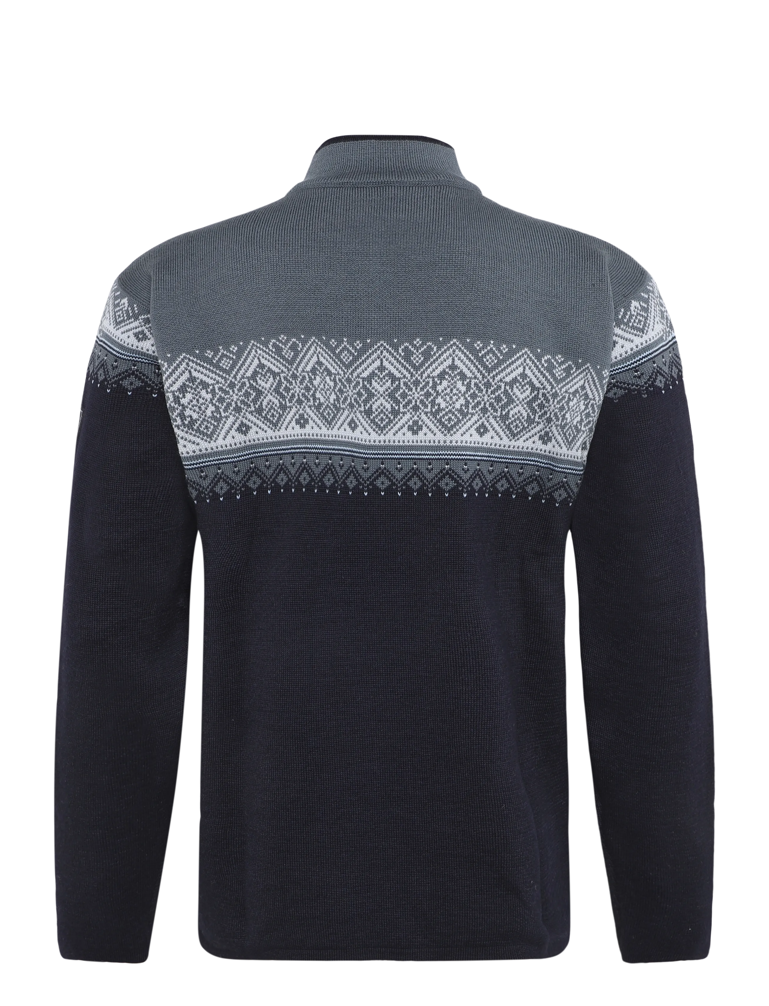 Dale of Norway - Moritz Masc Sweater - poolpika lukuga džemprid - marine steel ice - 2