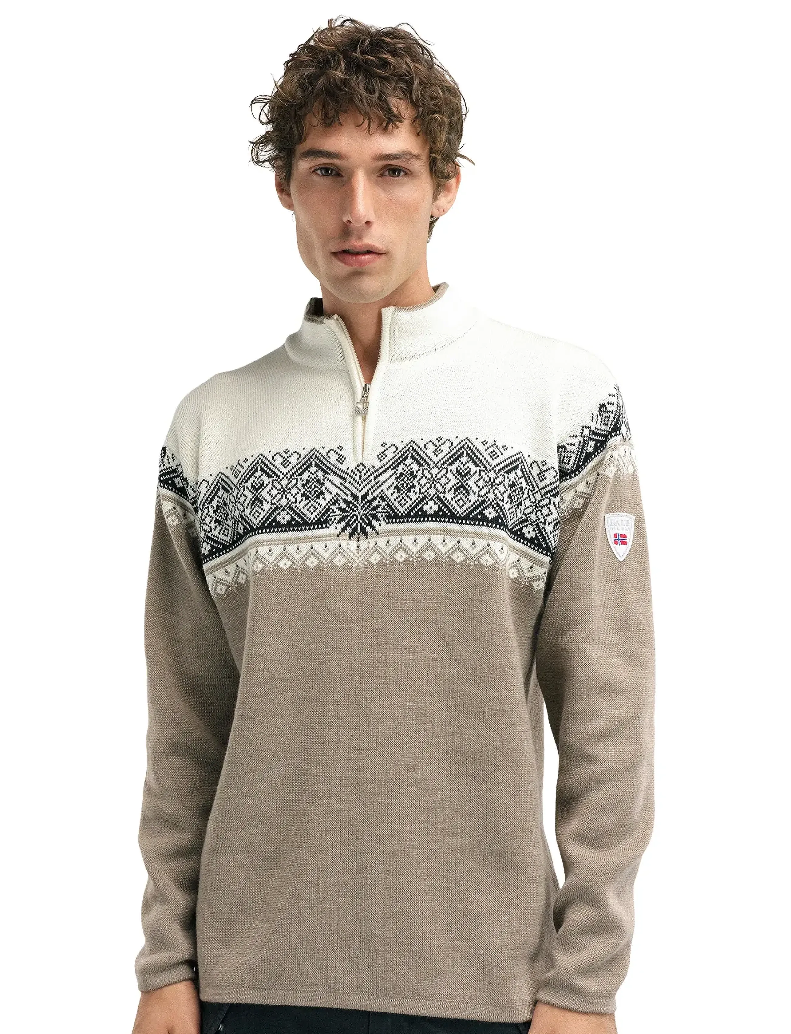 Dale of Norway Moritz Masc Sweater - Säsongens färger - P00 / brown