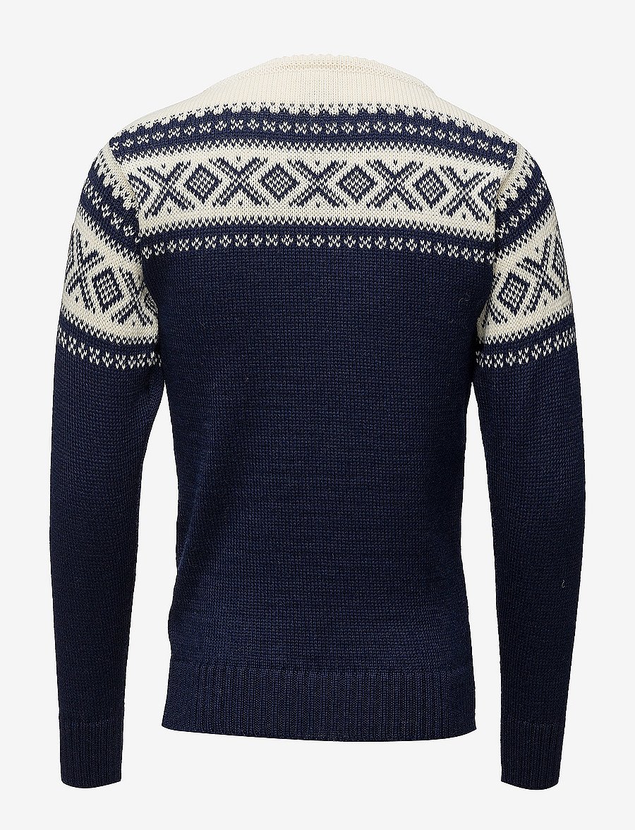 Dale of Norway - Cortina 1956 Uni Sweater - round necks - navy offwhite - 2