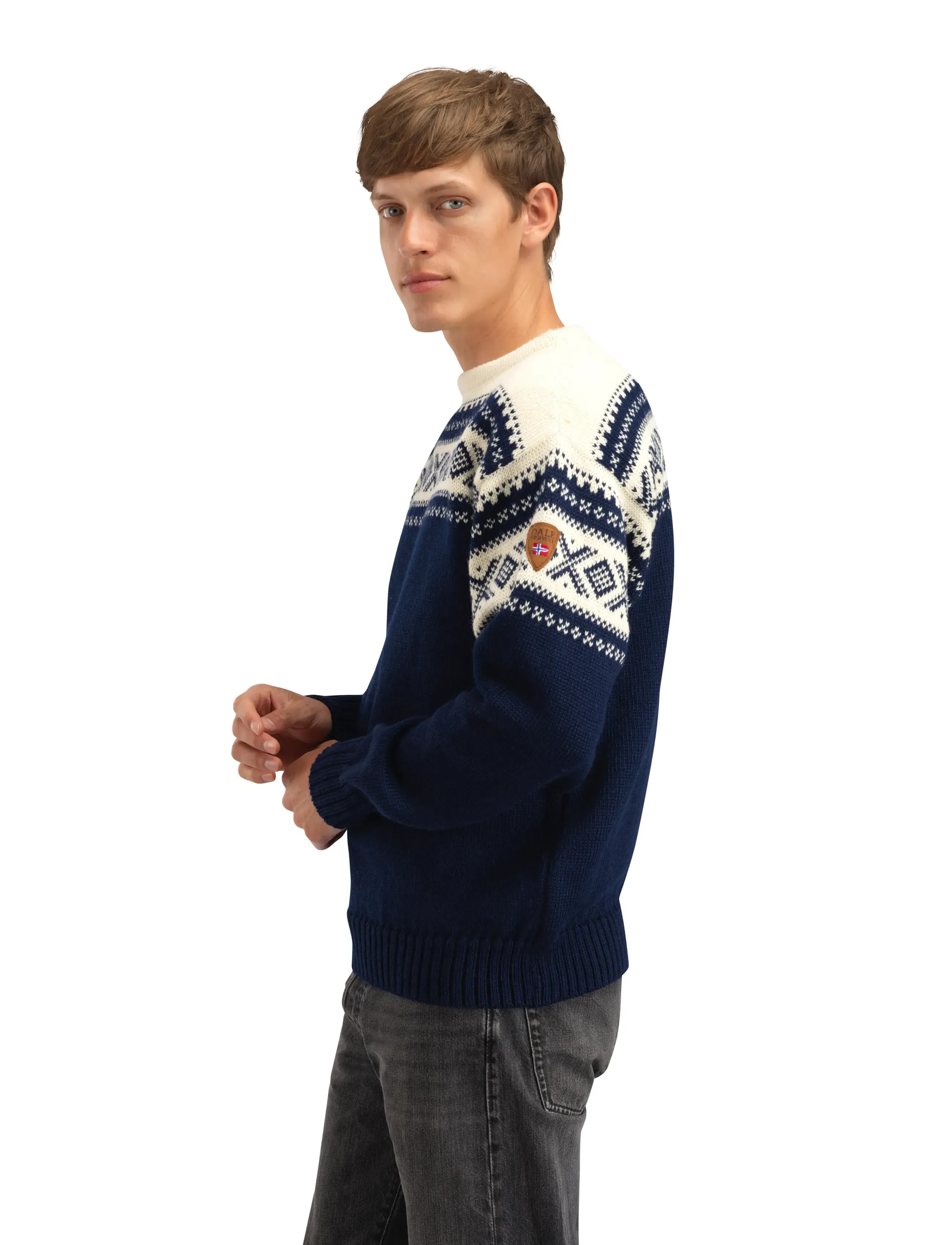 Dale of Norway Cortina 1956 Uni Sweater stickade tröjor herr – bild 2