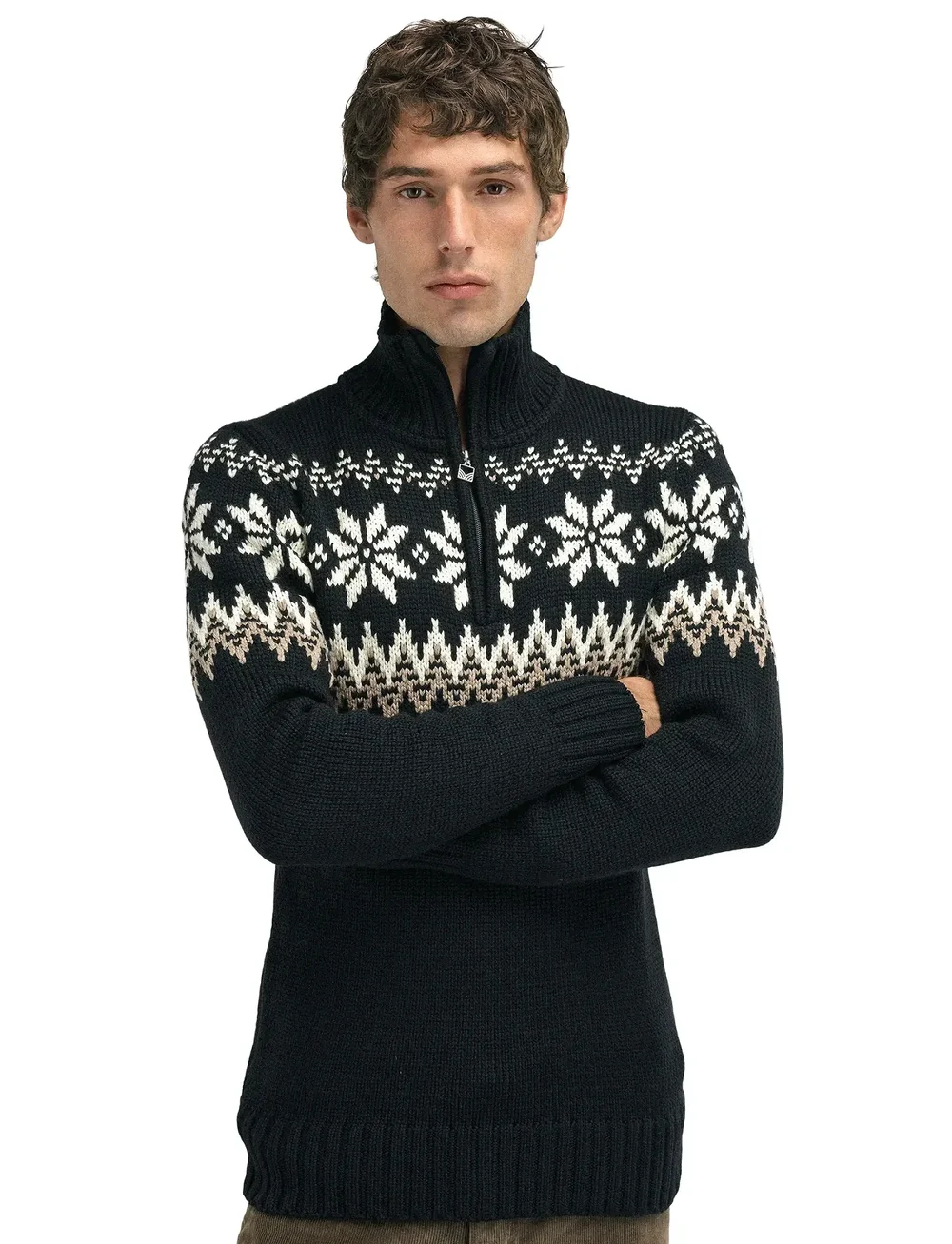 Dale of Norway - Myking Masc Sweater - tõmblukk-kaelusega džemprid - f02 - 0
