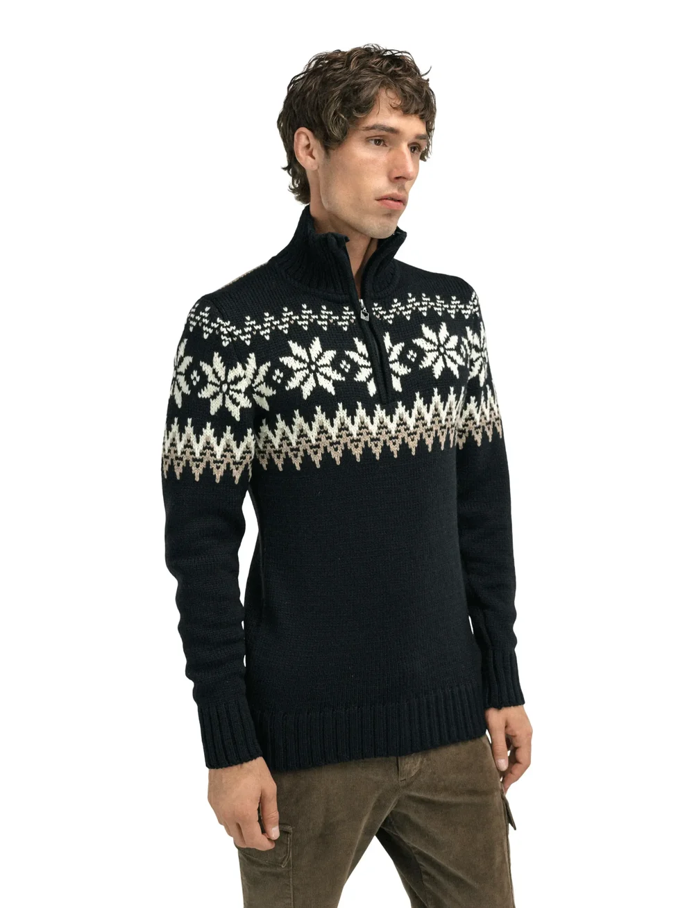 Dale of Norway - Myking Masc Sweater - tõmblukk-kaelusega džemprid - f02 - 2