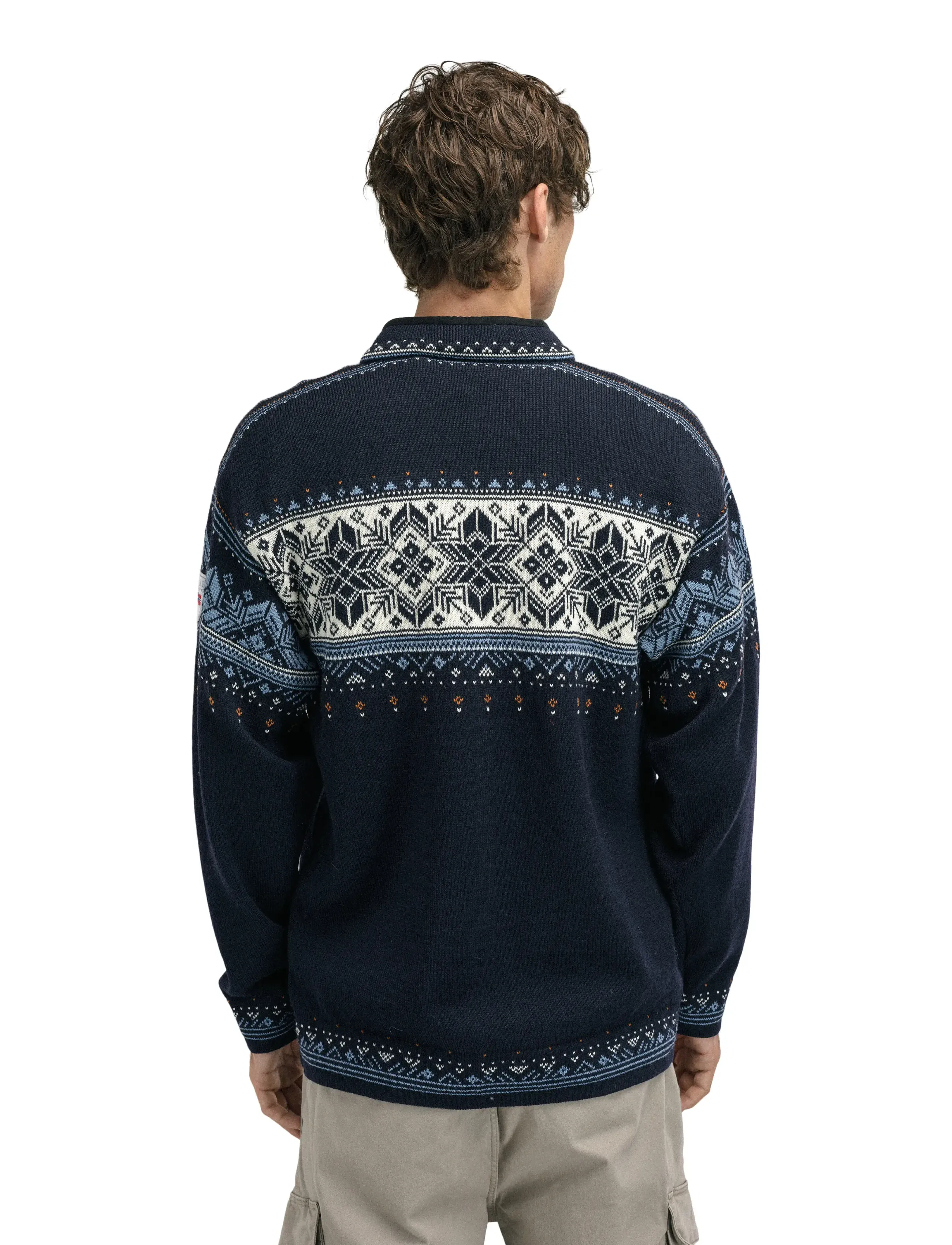 Dale of Norway - Blyfjell Sweater - pulls demi-zippés - midnavy blushad offwhite copper - 3