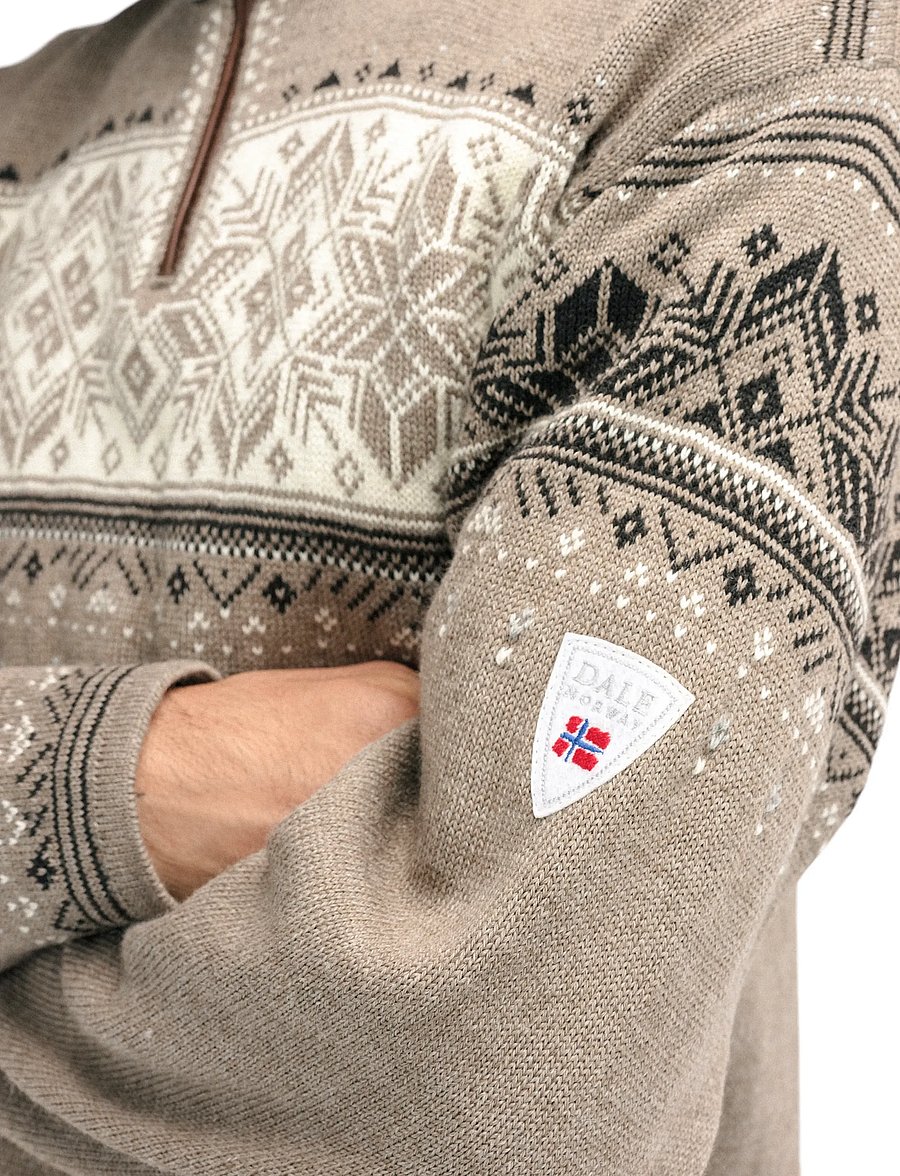 Dale of Norway - Blyfjell Sweater - pullover mit halbem reißverschluss - p01 - 4