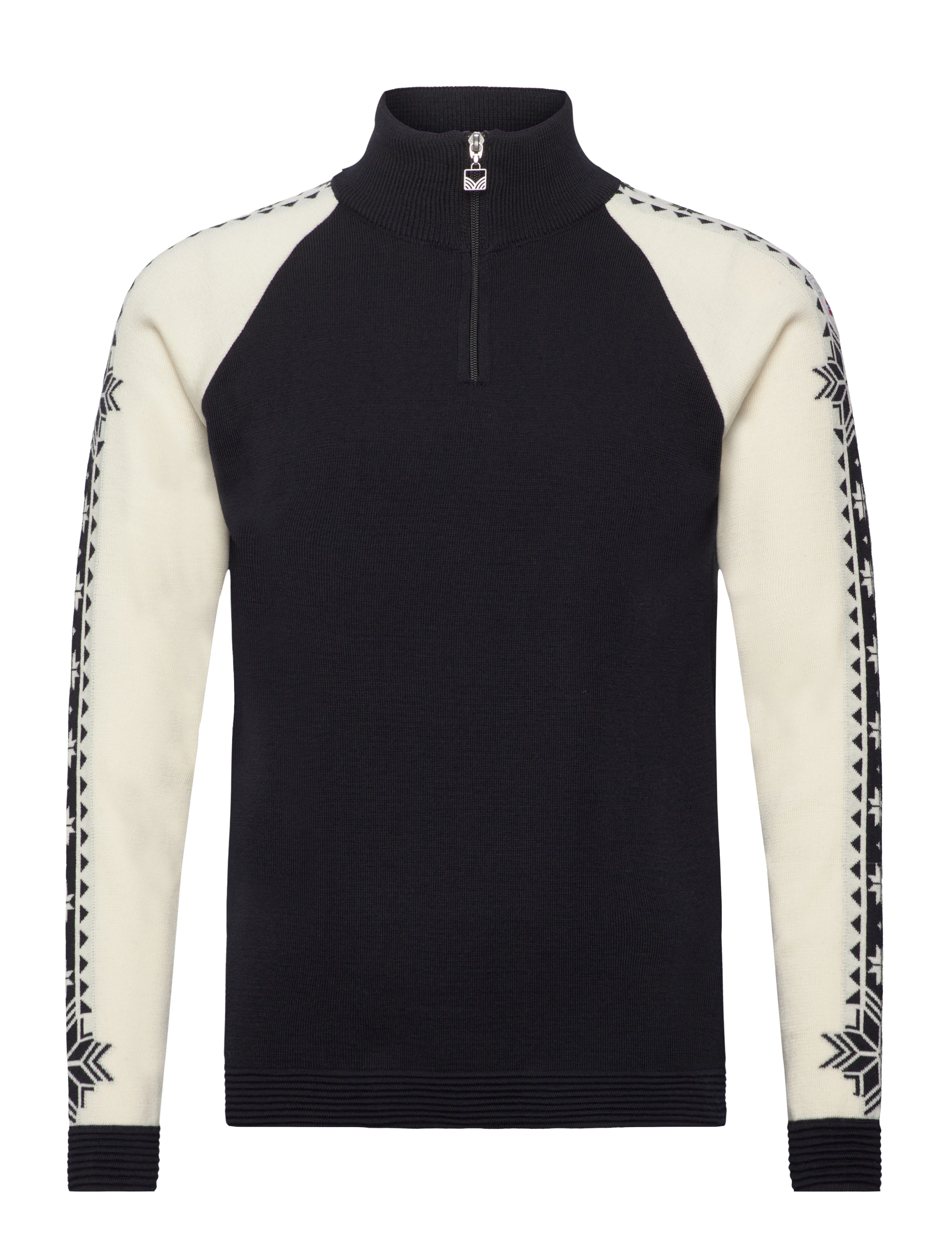 Dale of Norway Geilo Masc Sweater - Dale of Norway - BLACK OFFWHITE / black