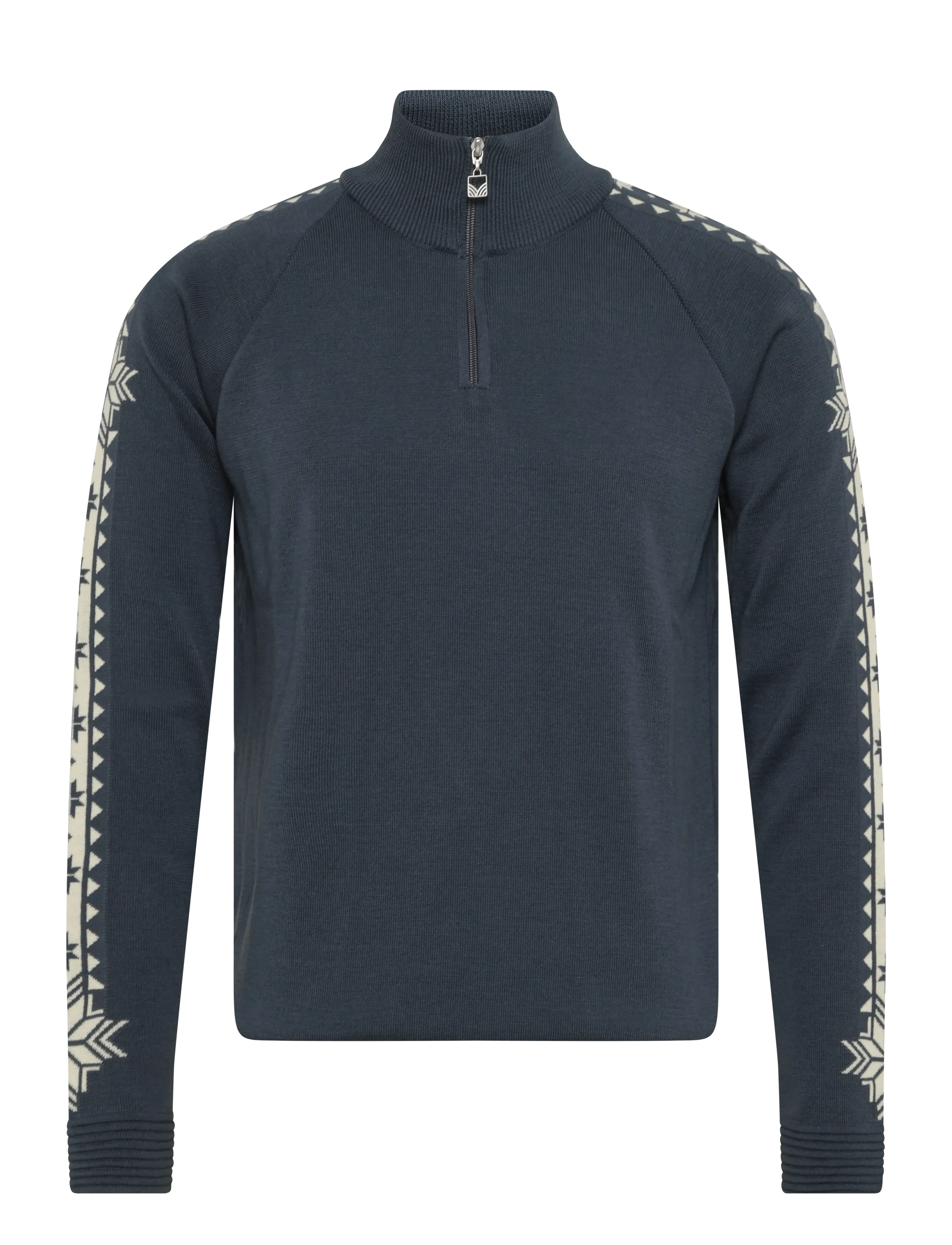 Dale of Norway - Geilo Masc Sweater - sweatshirts - steel offwhite - 1