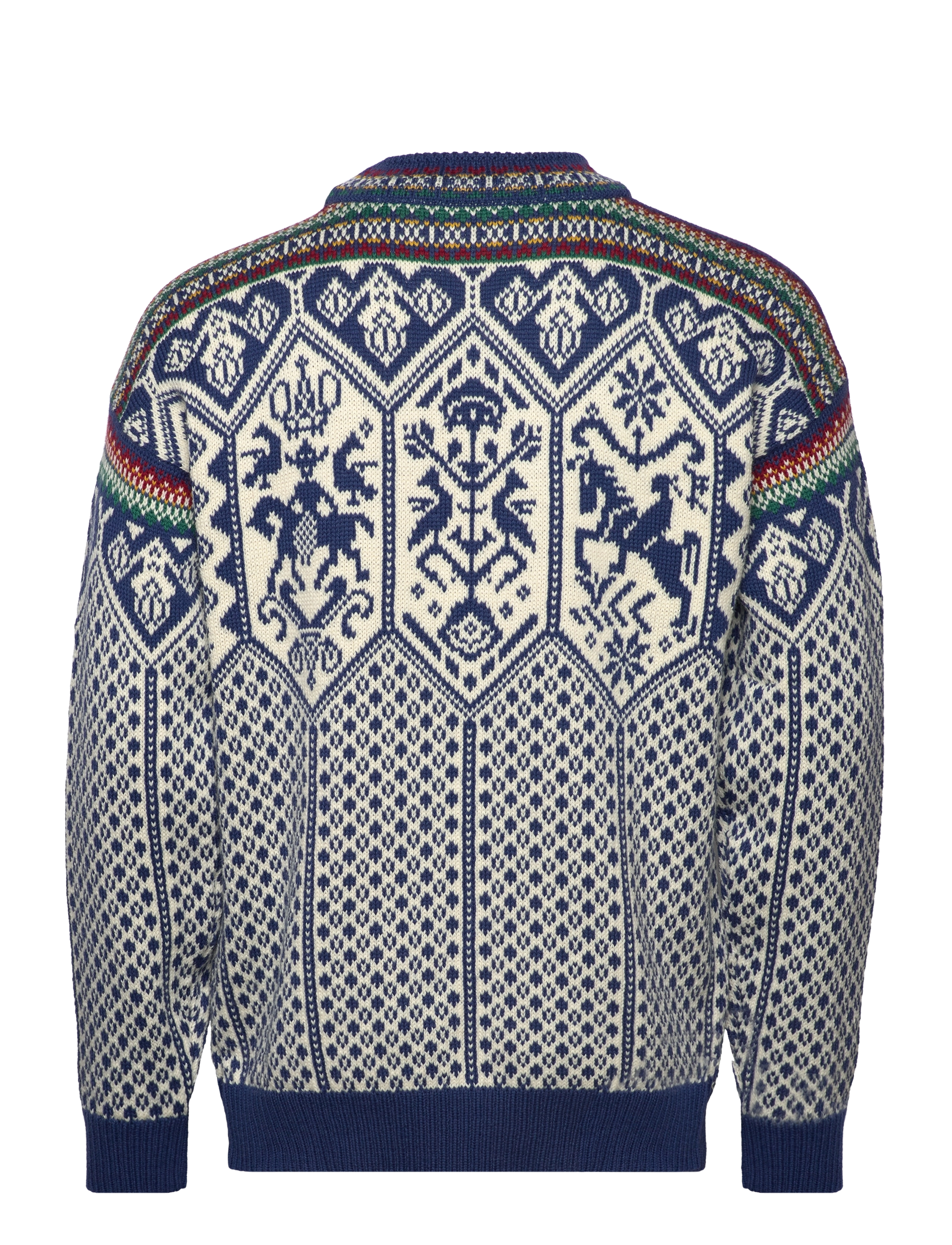 Dale of Norway - 1994 Masc Sweater - indigo mustard botttlegreen - 2