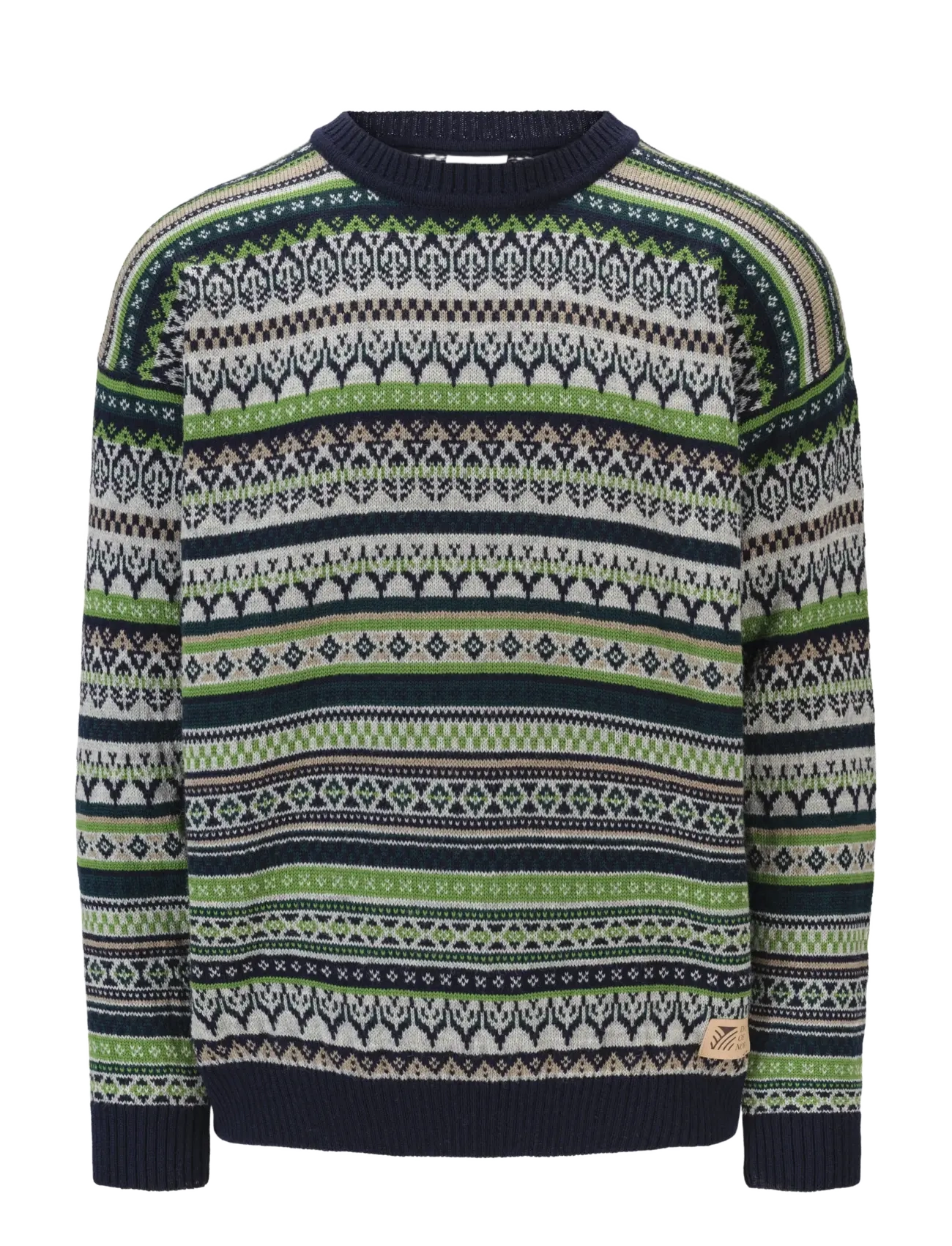 Dale of Norway Utsira Masc Sweater - Rundhals - C01 / khaki/green