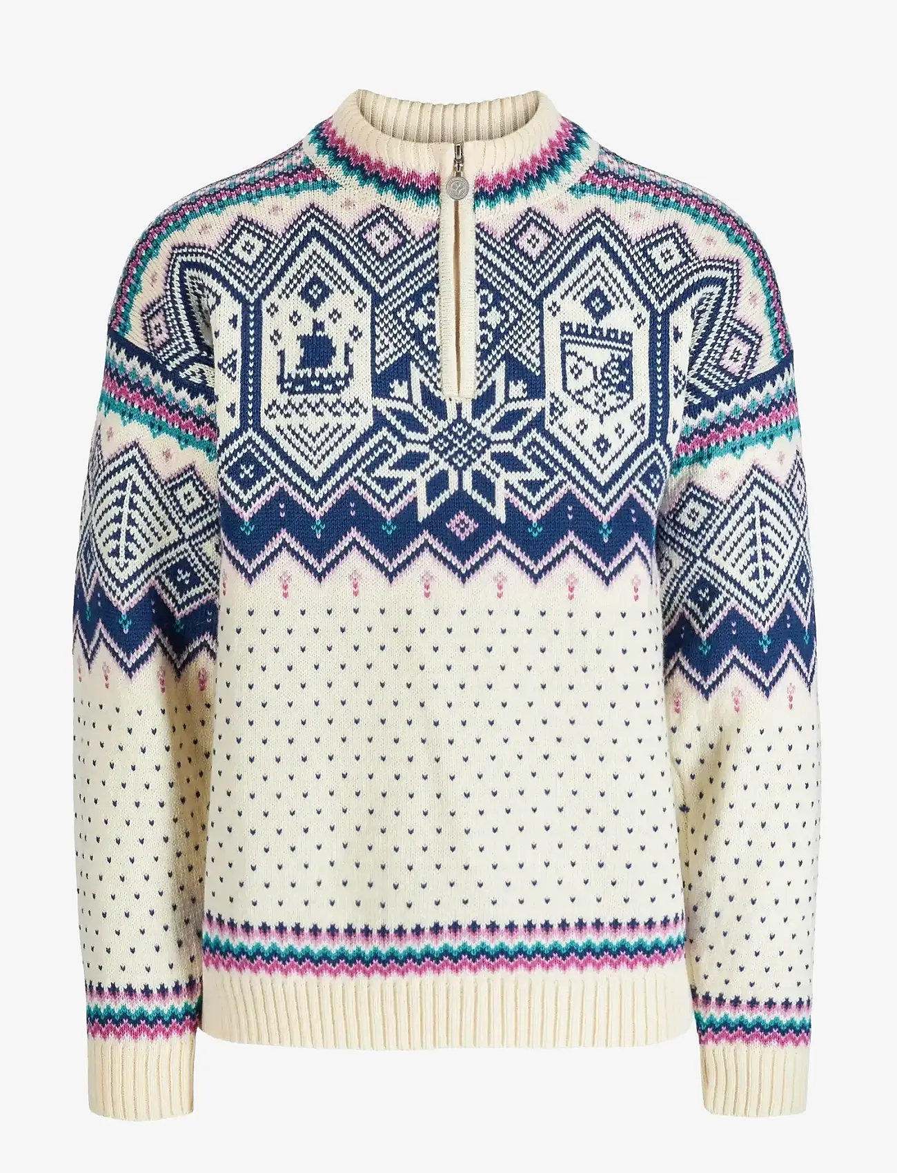 Dale of Norway - VM Trondheim Masc. Sweater - halfzip strik - a00 - 1