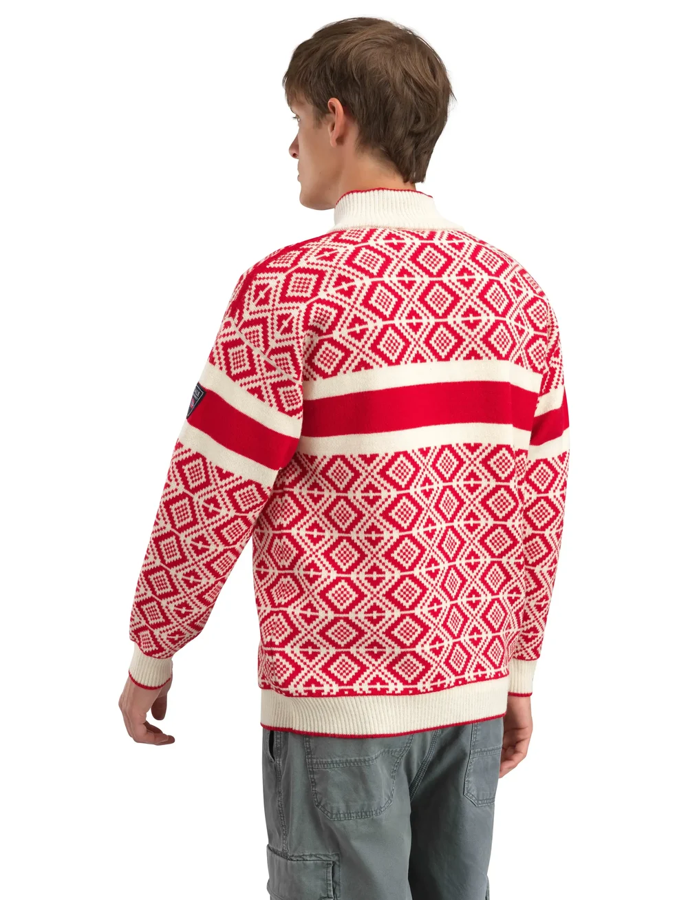 Dale of Norway - Team Norway Cortina Masc Sweater - pullover mit halbem reißverschluss - b00 - 2