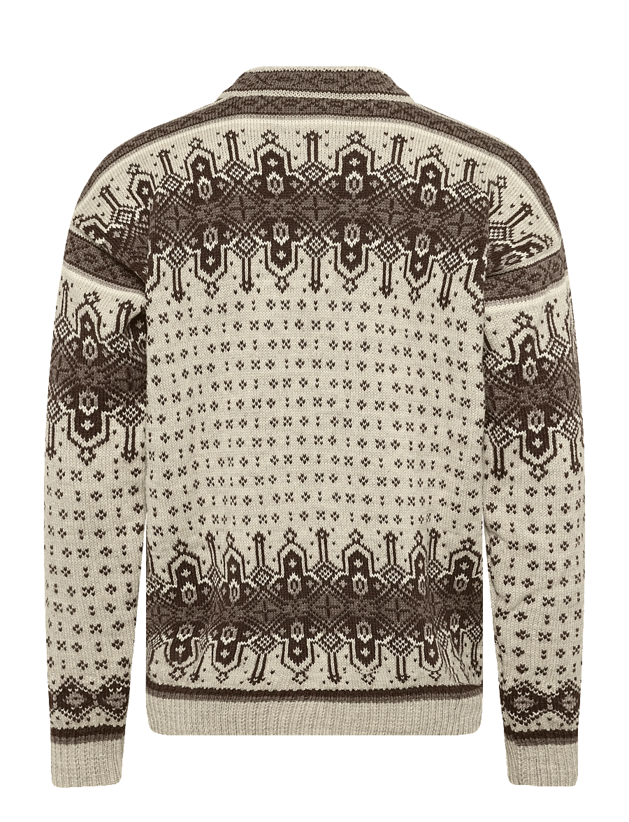Dale of Norway - Albertville Masc. Sweater - Ümara kaelusega - birch coffee - 2