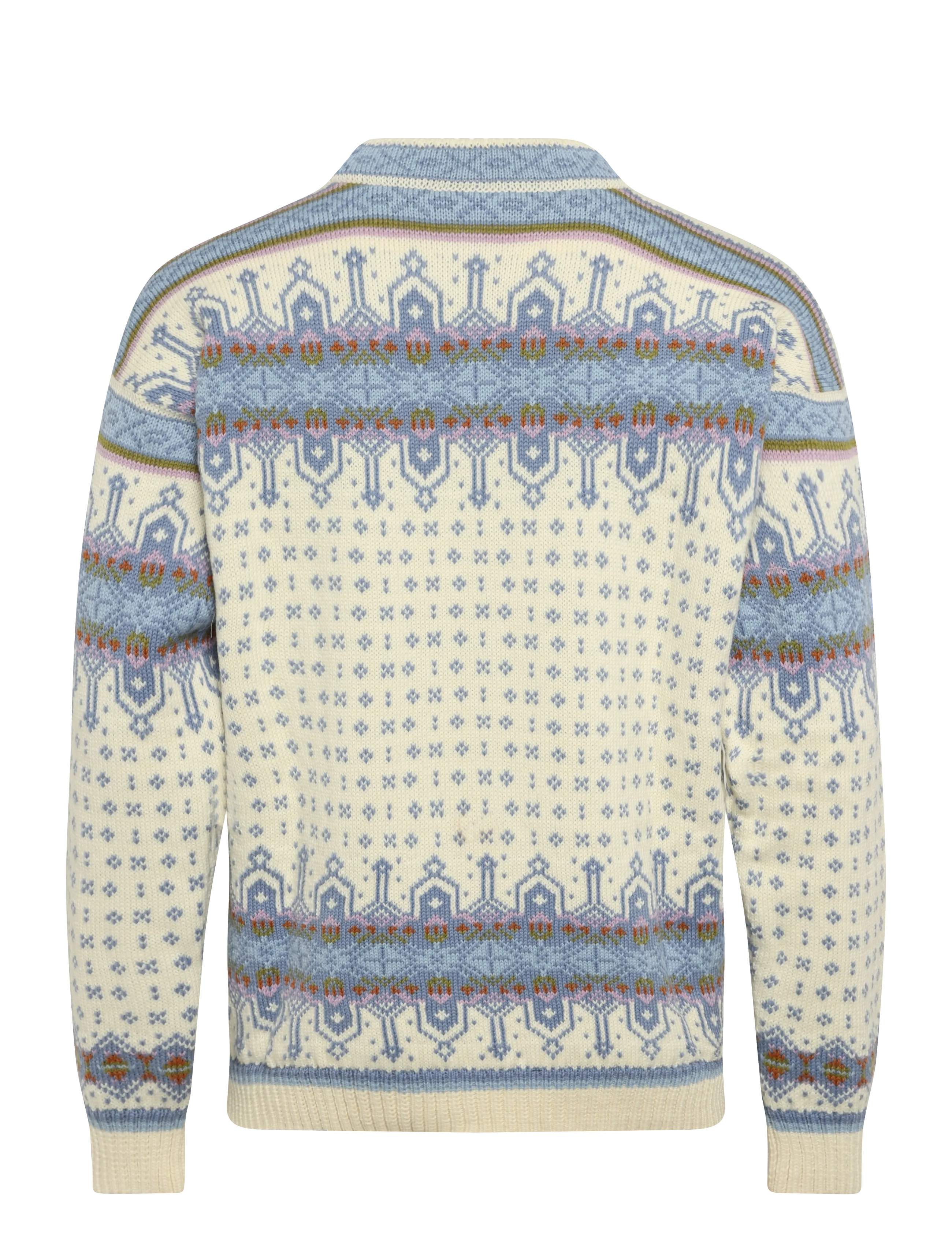 Dale of Norway - Albertville Masc. Sweater - rundhals - offwhite blue shadow - 2