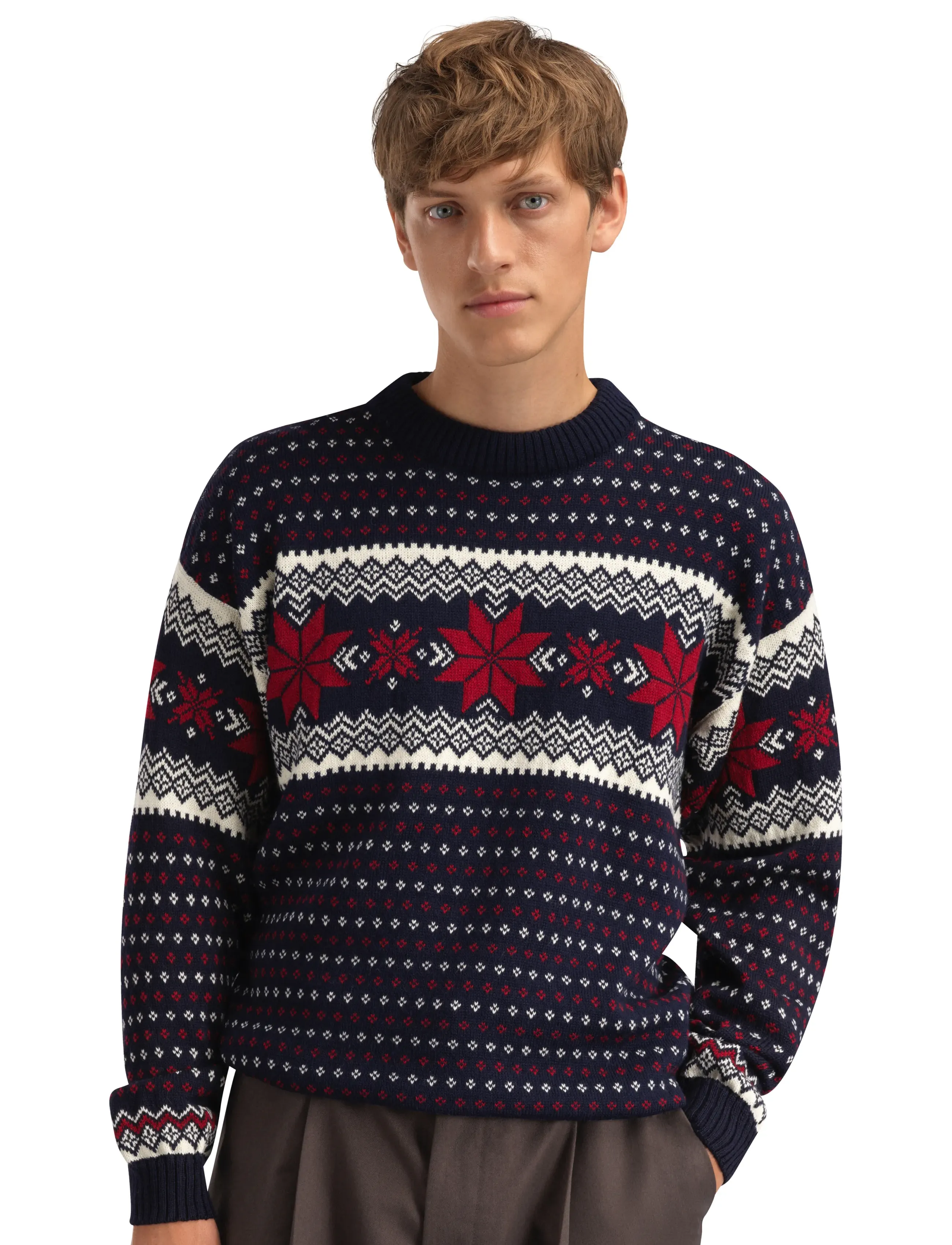 Dale of Norway - Egersund Masc. sweater - marine offwhite - 0