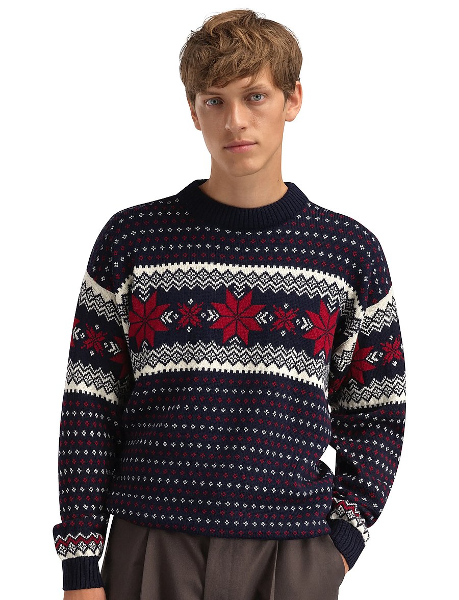 Dale of Norway - Egersund Masc. sweater - marine offwhite - 0