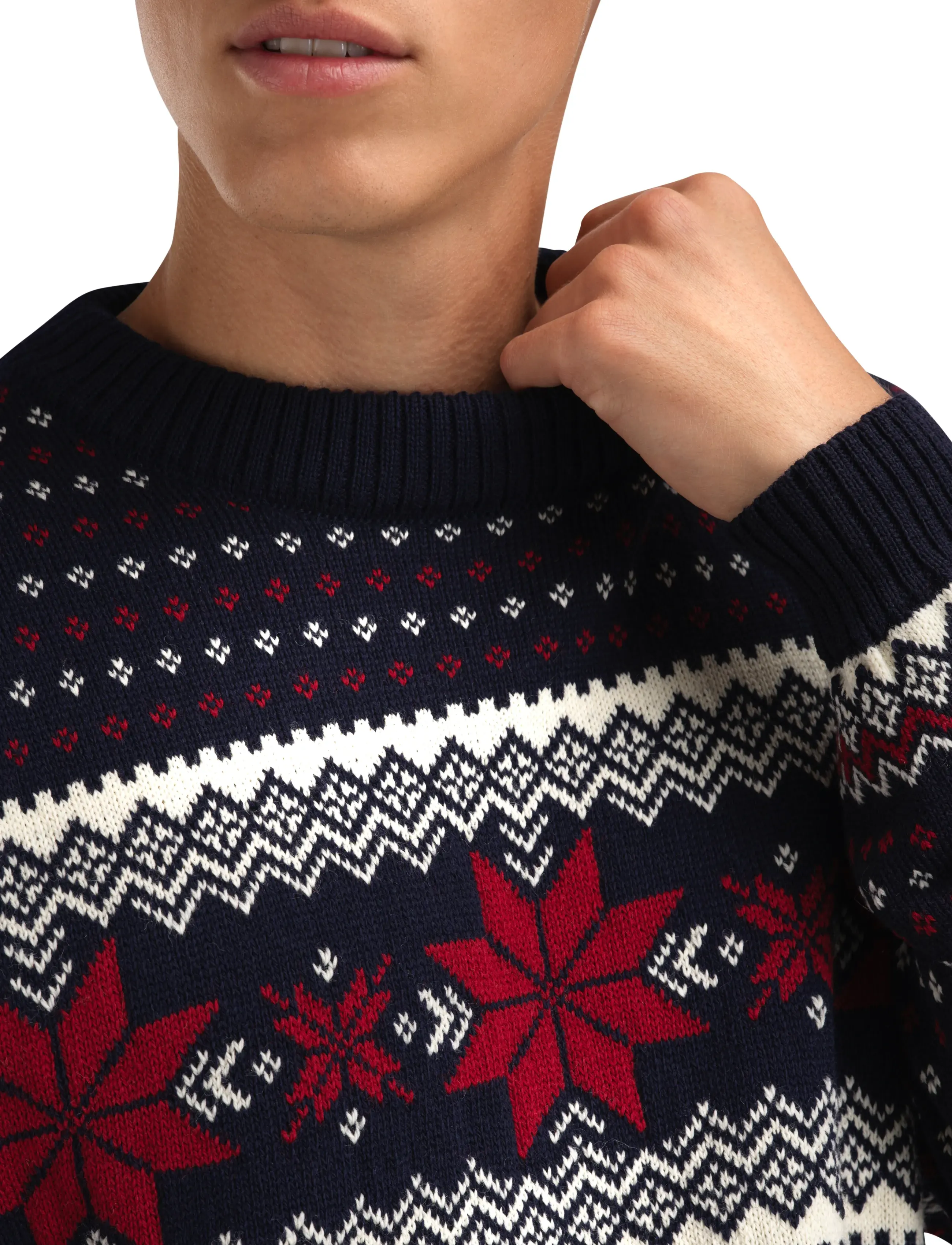 Dale of Norway Egersund Masc. Sweater stickade tröjor herr – bild 4