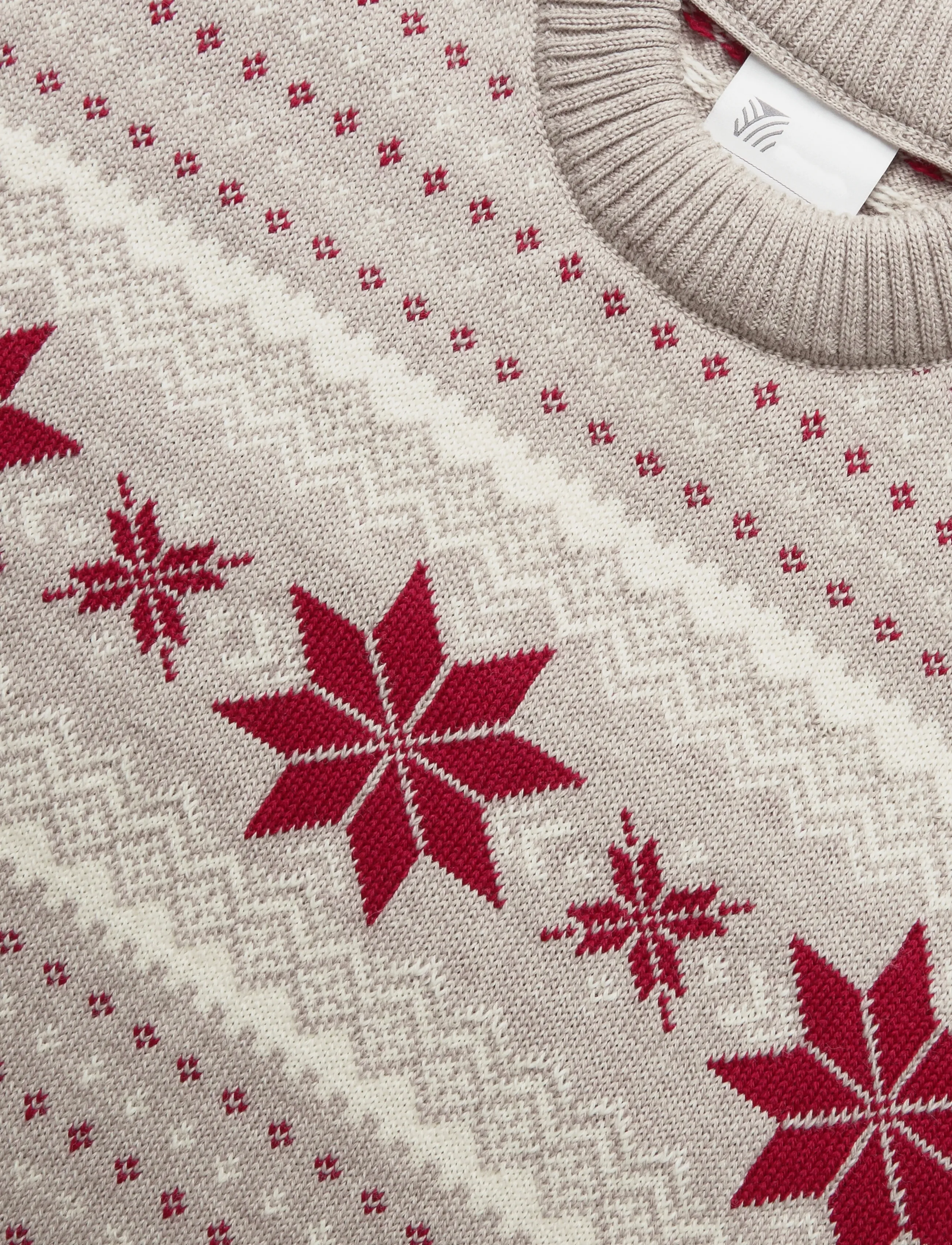 Dale of Norway - Egersund Masc. sweater - Ümara kaelusega - sand offwhite - 5