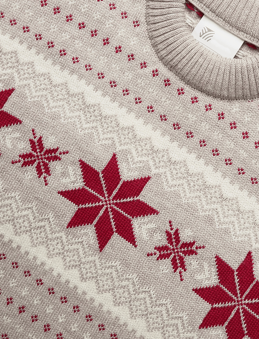 Dale of Norway - Egersund Masc. sweater - Ümara kaelusega - sand offwhite - 5