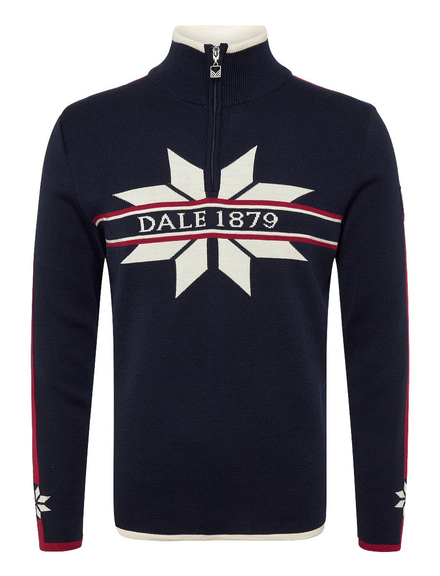 Dale of Norway - Nåle Masc Sweater - marine offwhite - 1
