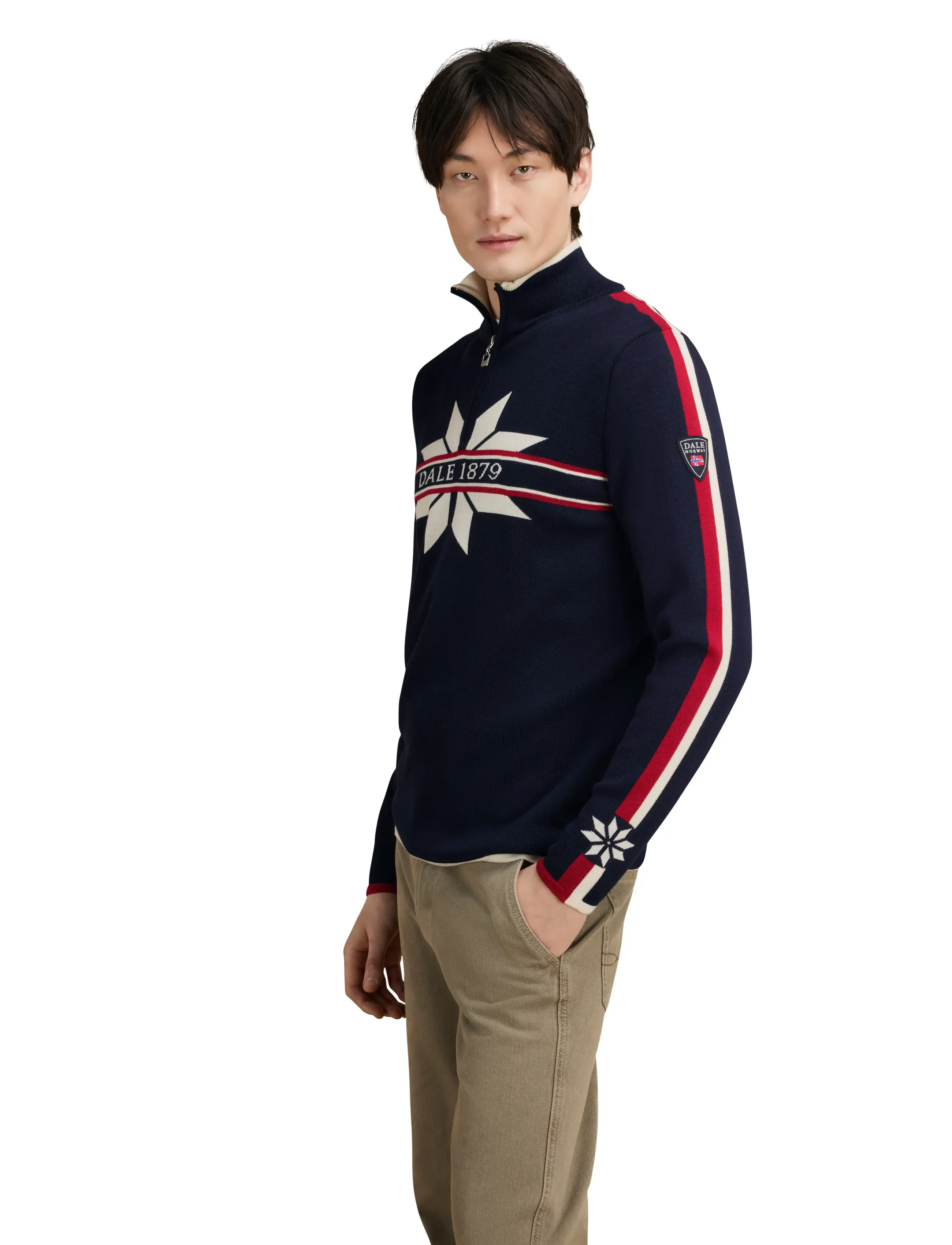 Dale of Norway Nåle Masc Sweater stickade tröjor herr – bild 3