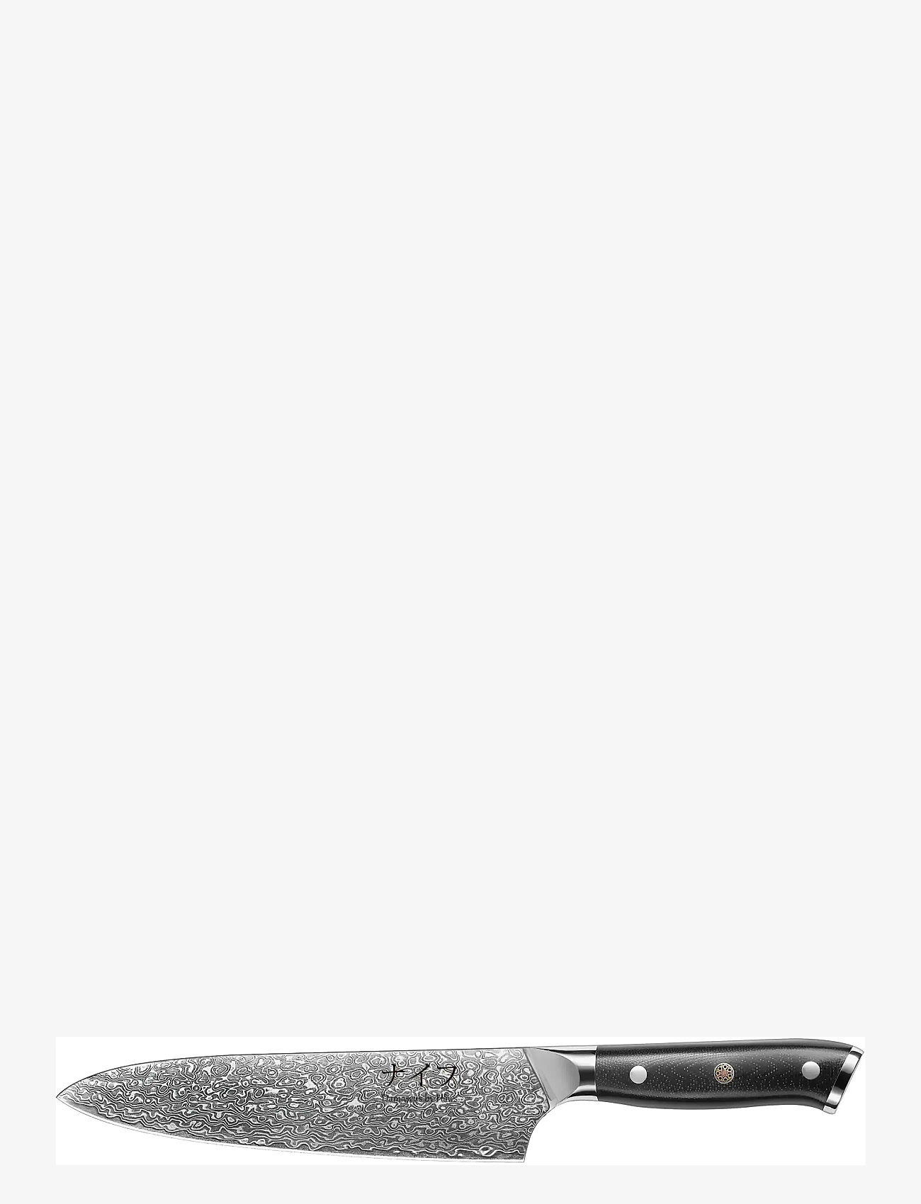 Damascus by Hâws - Chef Knife 33.5 Cm - kokkeknive - black - 0