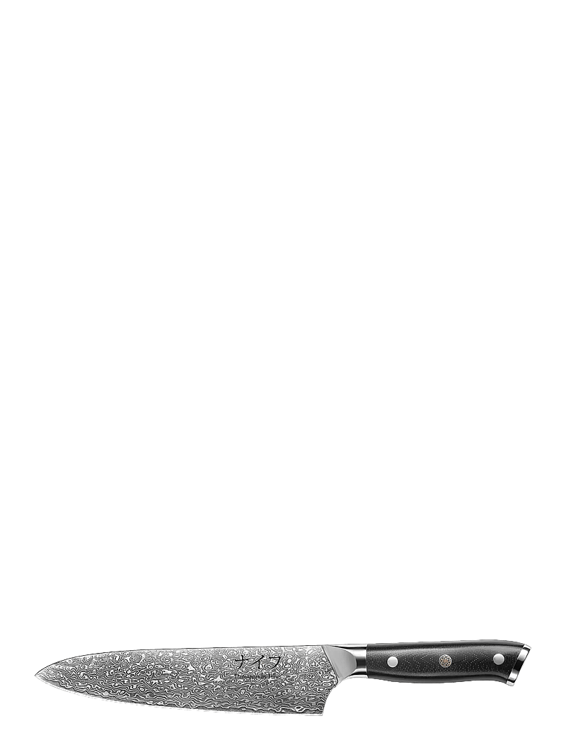 Damascus by Hâws - Chef Knife 33.5 Cm - kokkeknive - black - 0