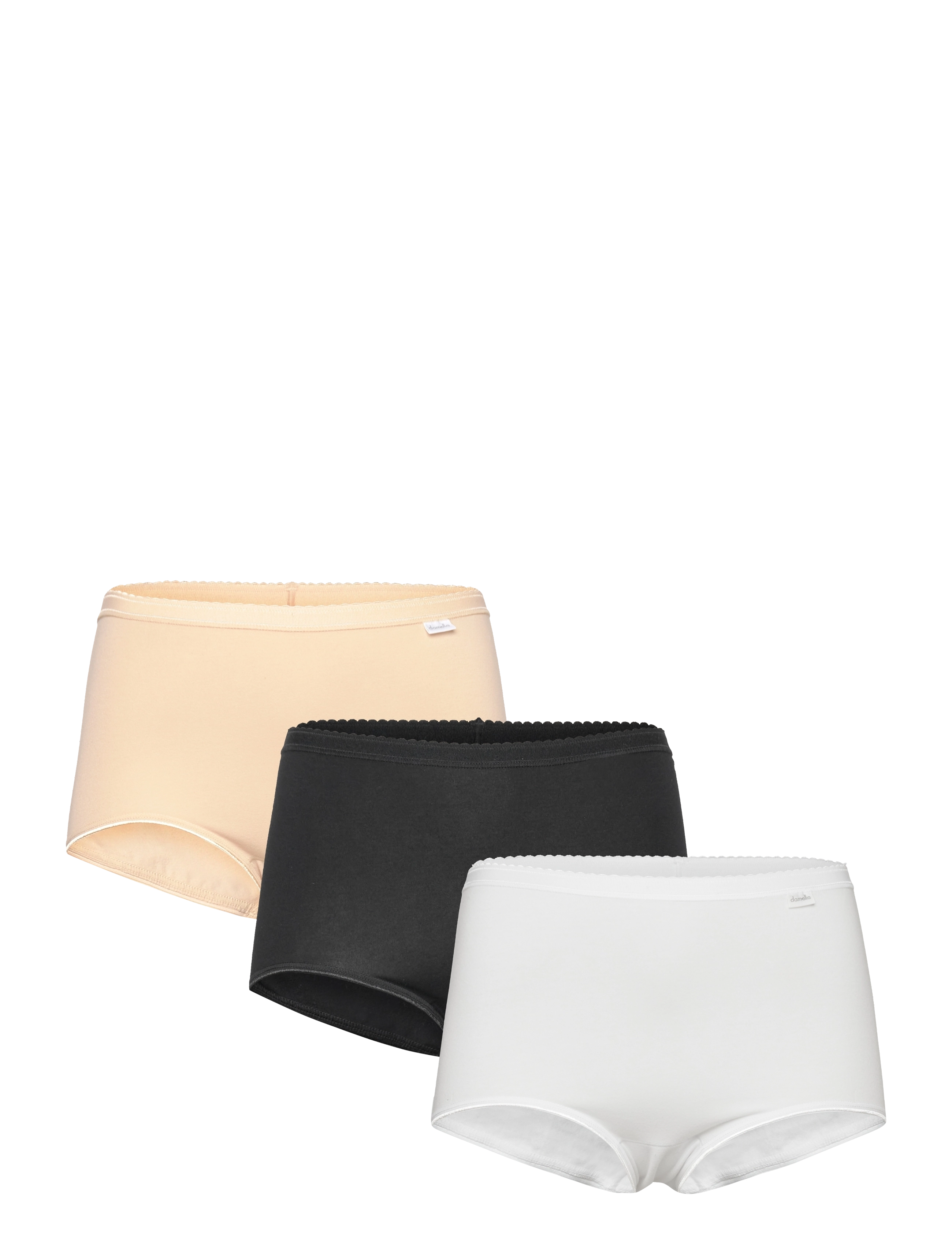 Damella of Sweden Maxi Brief 3-p - Kampagne - MULTI-COLOURED / white