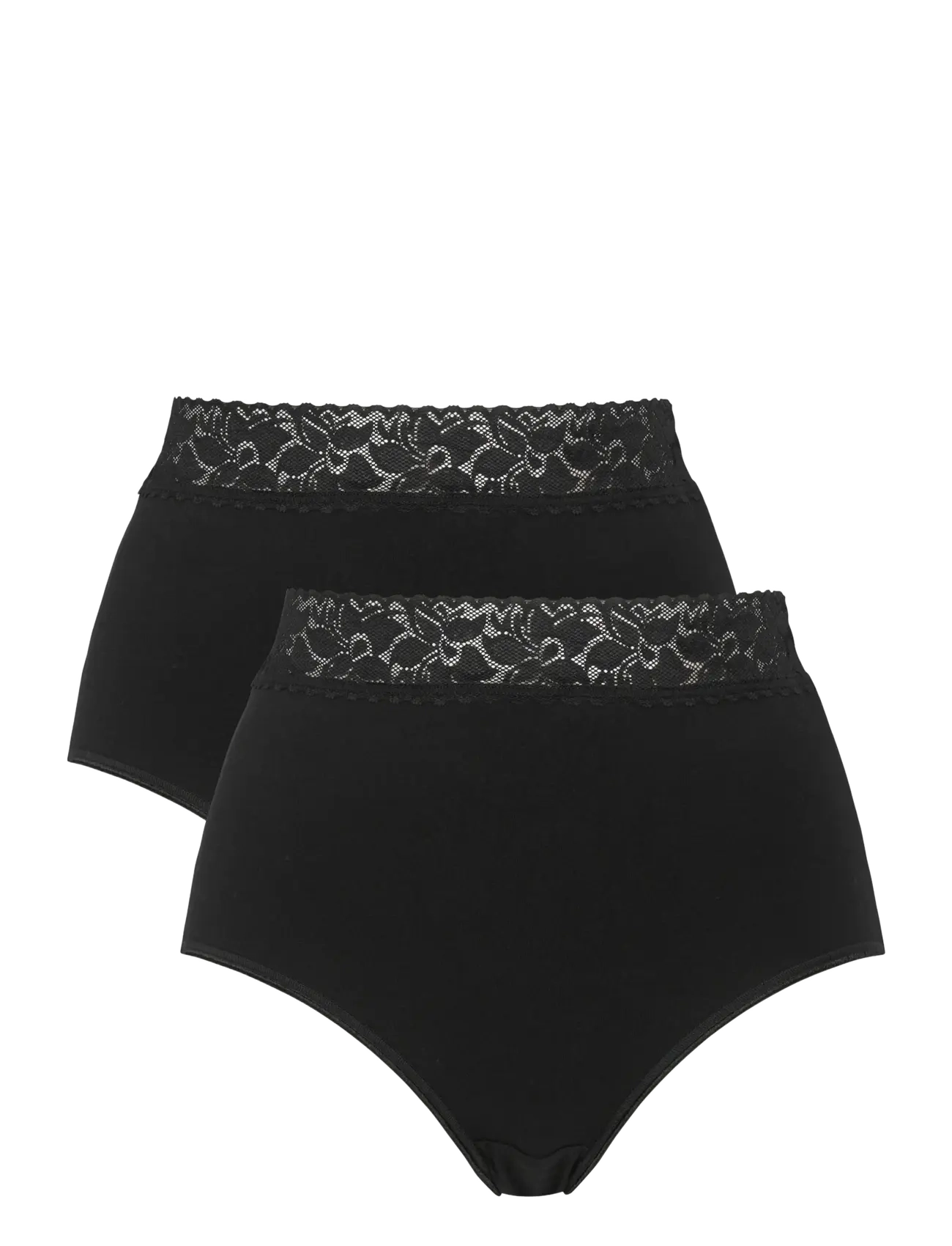 DAMELLA OF SWEDEN 2-Pack Maxi Brief Schwarz - M - Damen