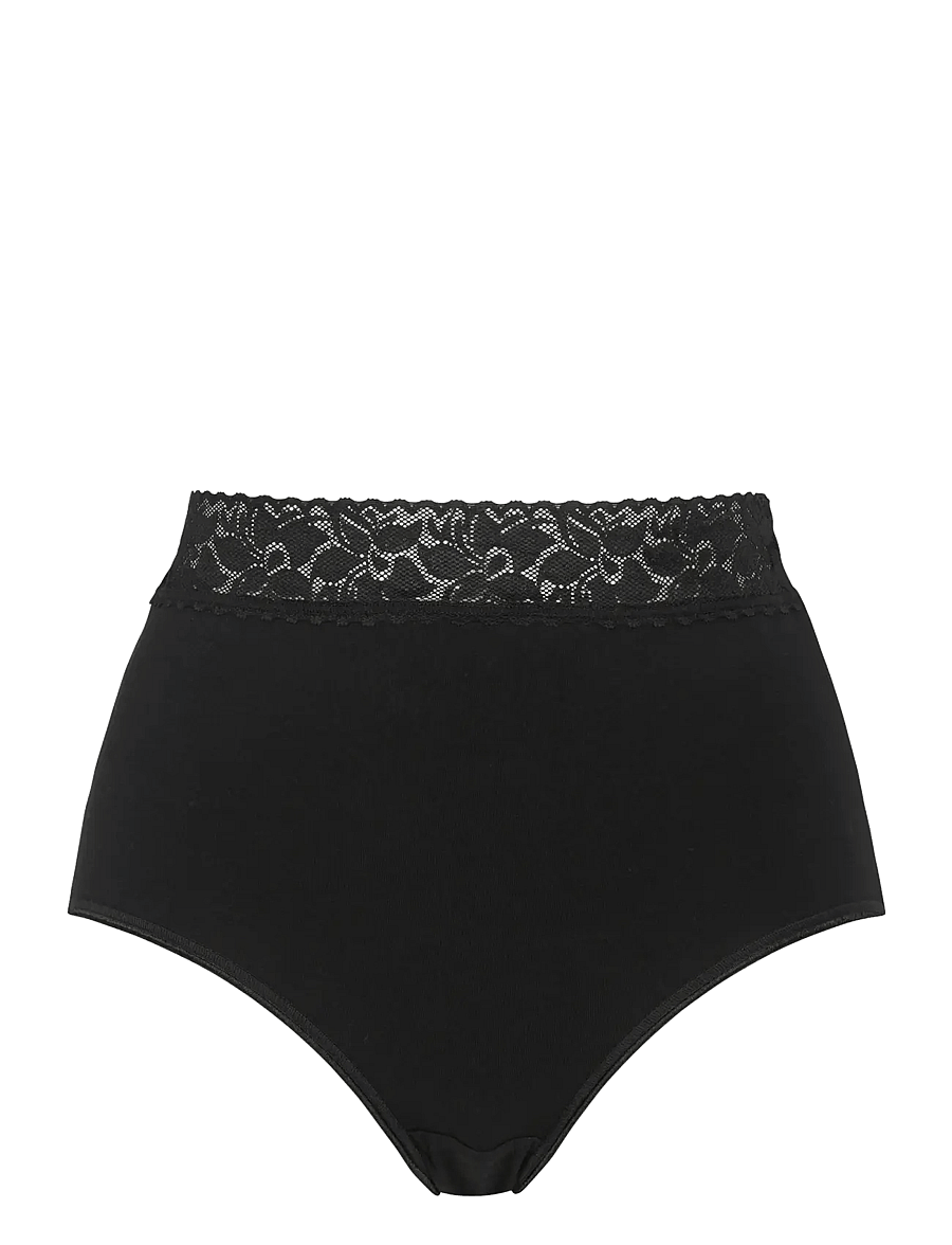 Damella of Sweden - 2-Pack Maxi brief - midi & maxi slips - black - 2