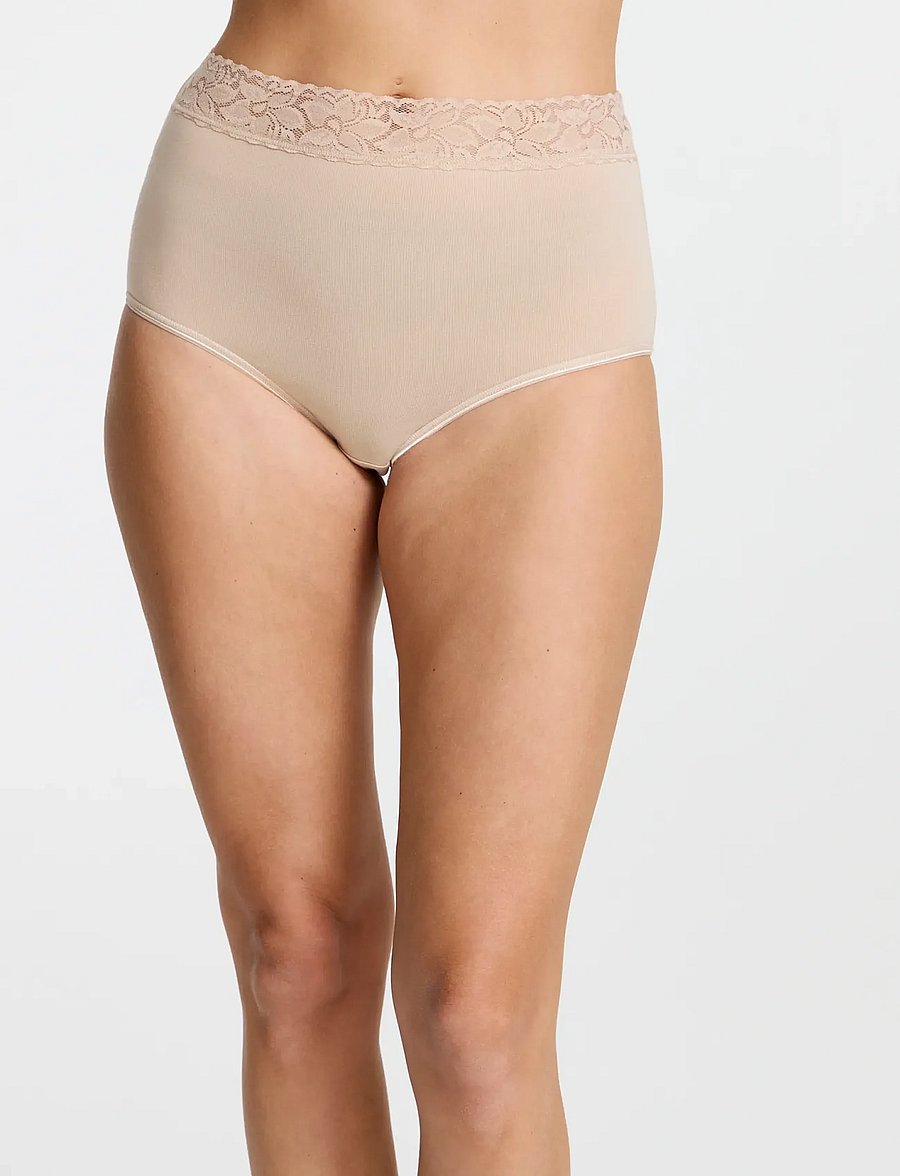 Damella of Sweden - 2-Pack Maxi brief - midi & maxi trusser - skin - 0