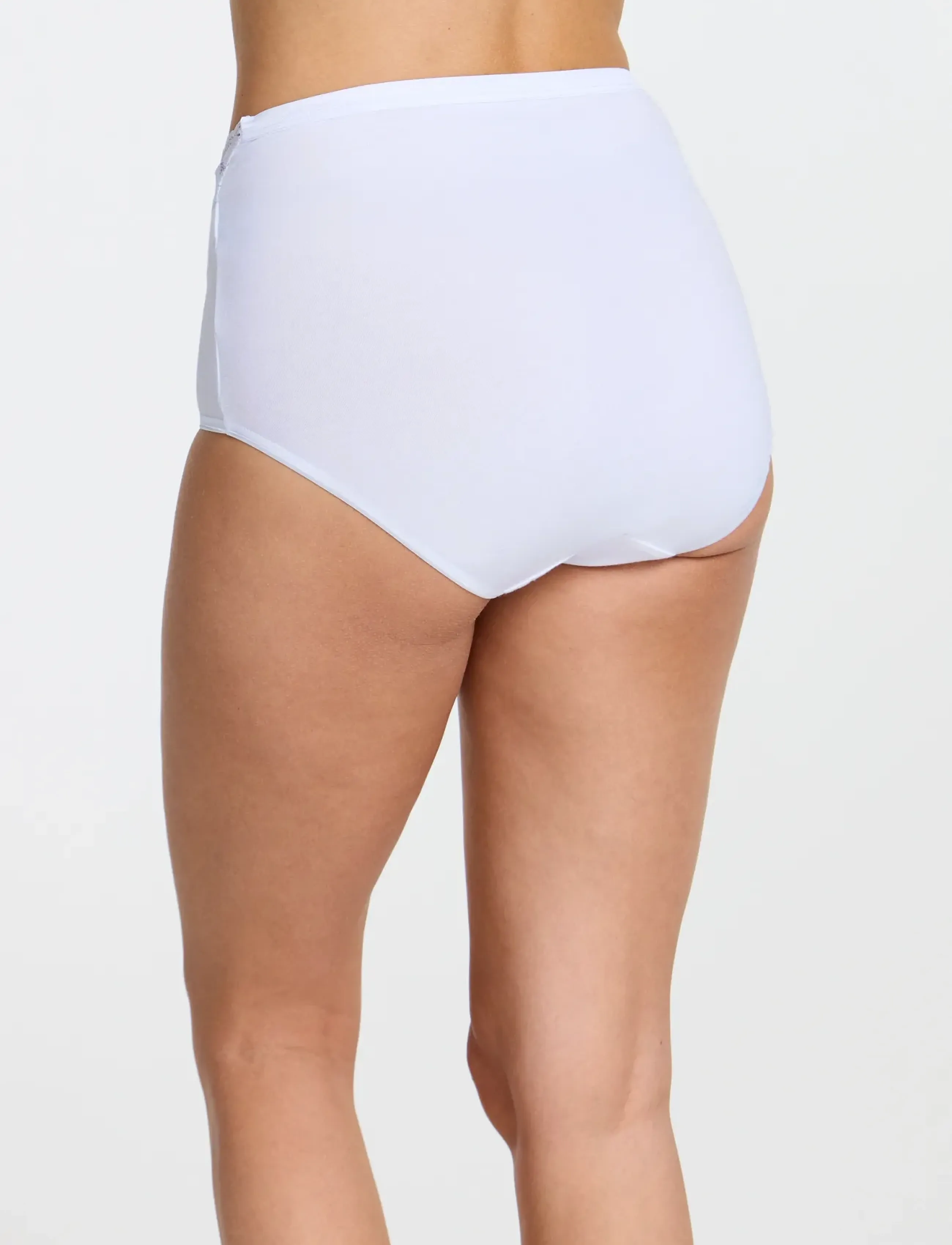 Damella of Sweden - 2-Pack Maxi brief - midi & maxi trusser - white - 4