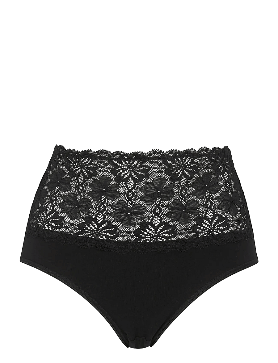 Damella of Sweden - 2-Pack Maxi brief - midi & maxi briefs - black - 2