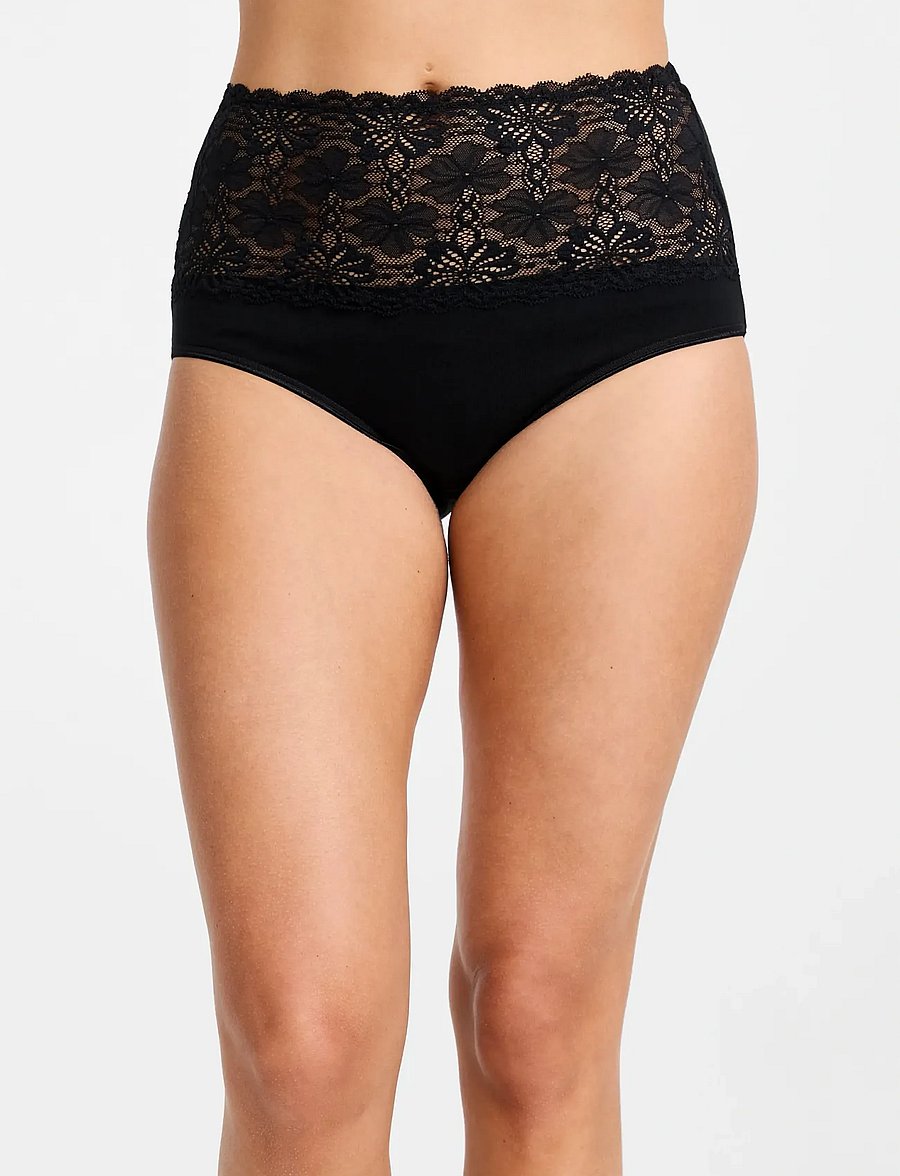 Damella of Sweden - 2-Pack Maxi brief - midi & maxi briefs - black - 0