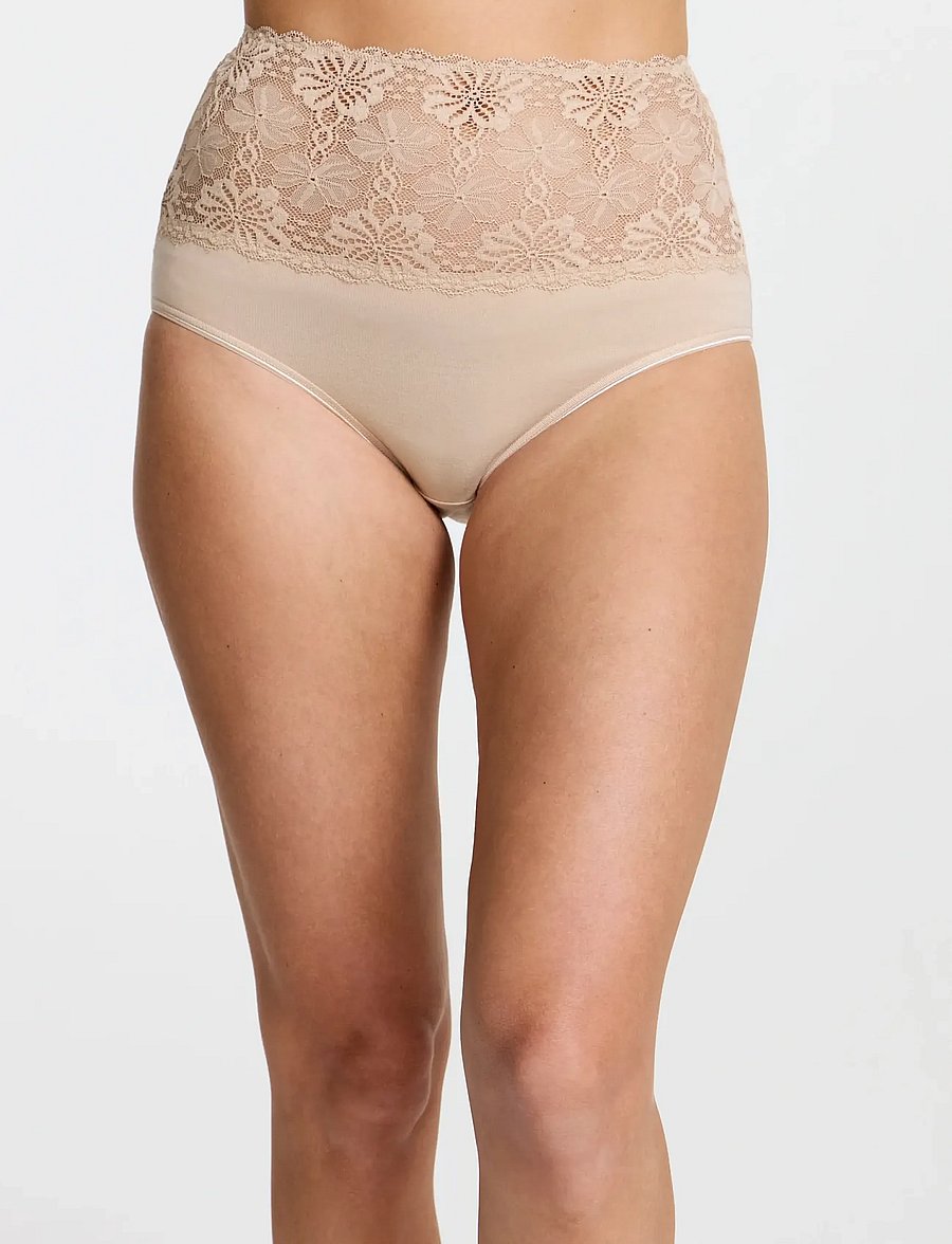 Damella of Sweden - 2-Pack Maxi brief - midi & maxi trusser - skin - 0