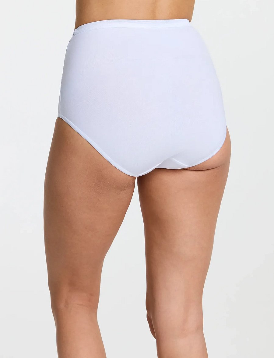 Damella of Sweden - 2-Pack Maxi brief - midi- ja maksialuspüksid - white - 4