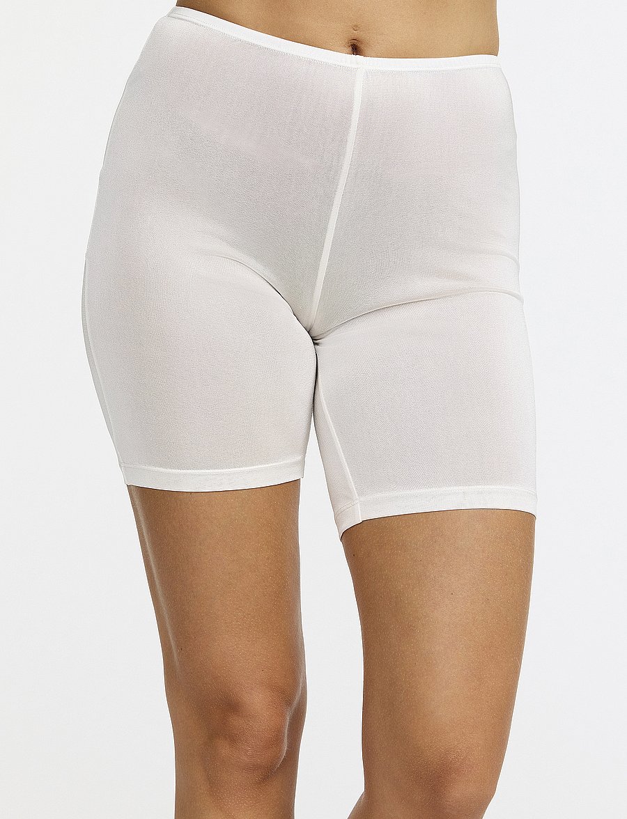 Damella of Sweden - Silk Brief - midi & maxi trosor - ivory - 0
