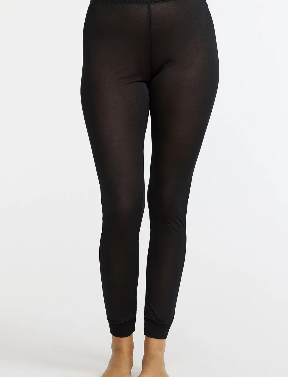 Damella of Sweden - Silk Leggings - leggings - black - 0