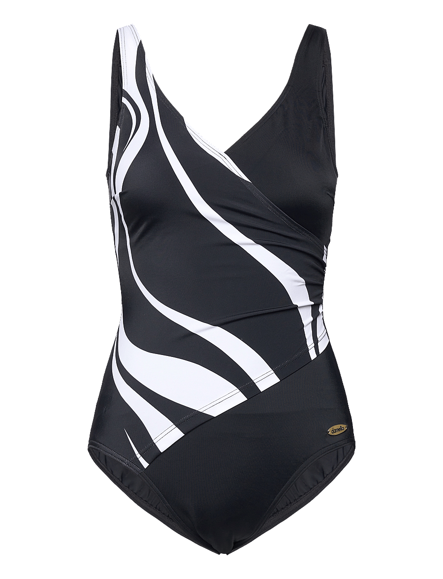 Damella of Sweden - Swimsuit Julia - trikood - black & white - 1