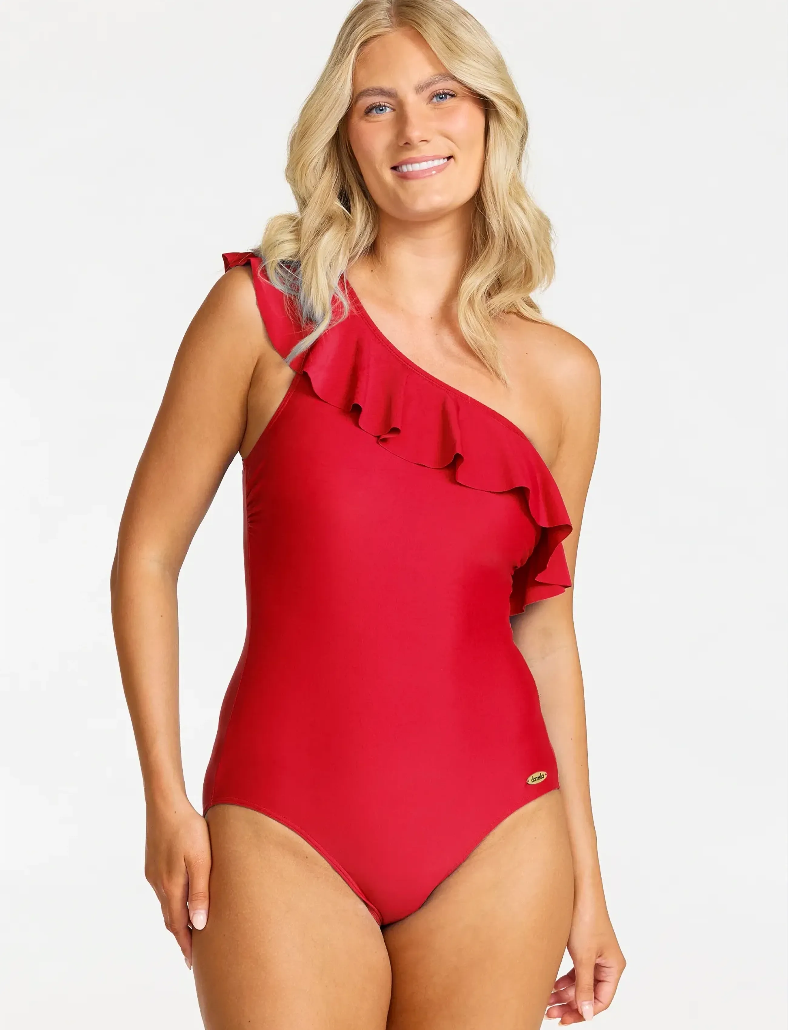 Damella of Sweden Swimsuit Teresa, 42, Bademode, Rot - Swimsuits, Frauen