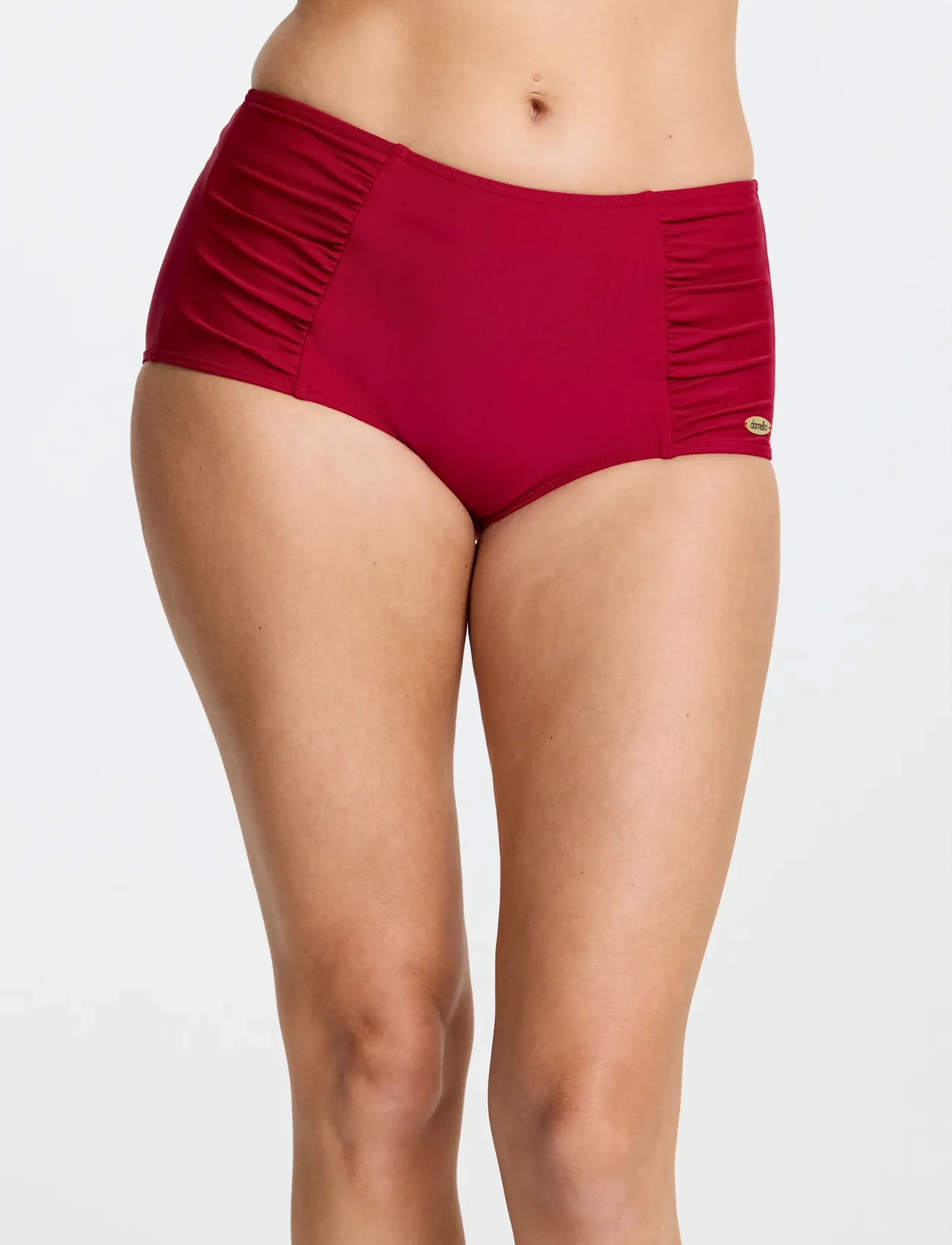 Damella of Sweden Bikini Brief Maxi Meryl, 40, Unterteile, Rot - Briefs, Frauen