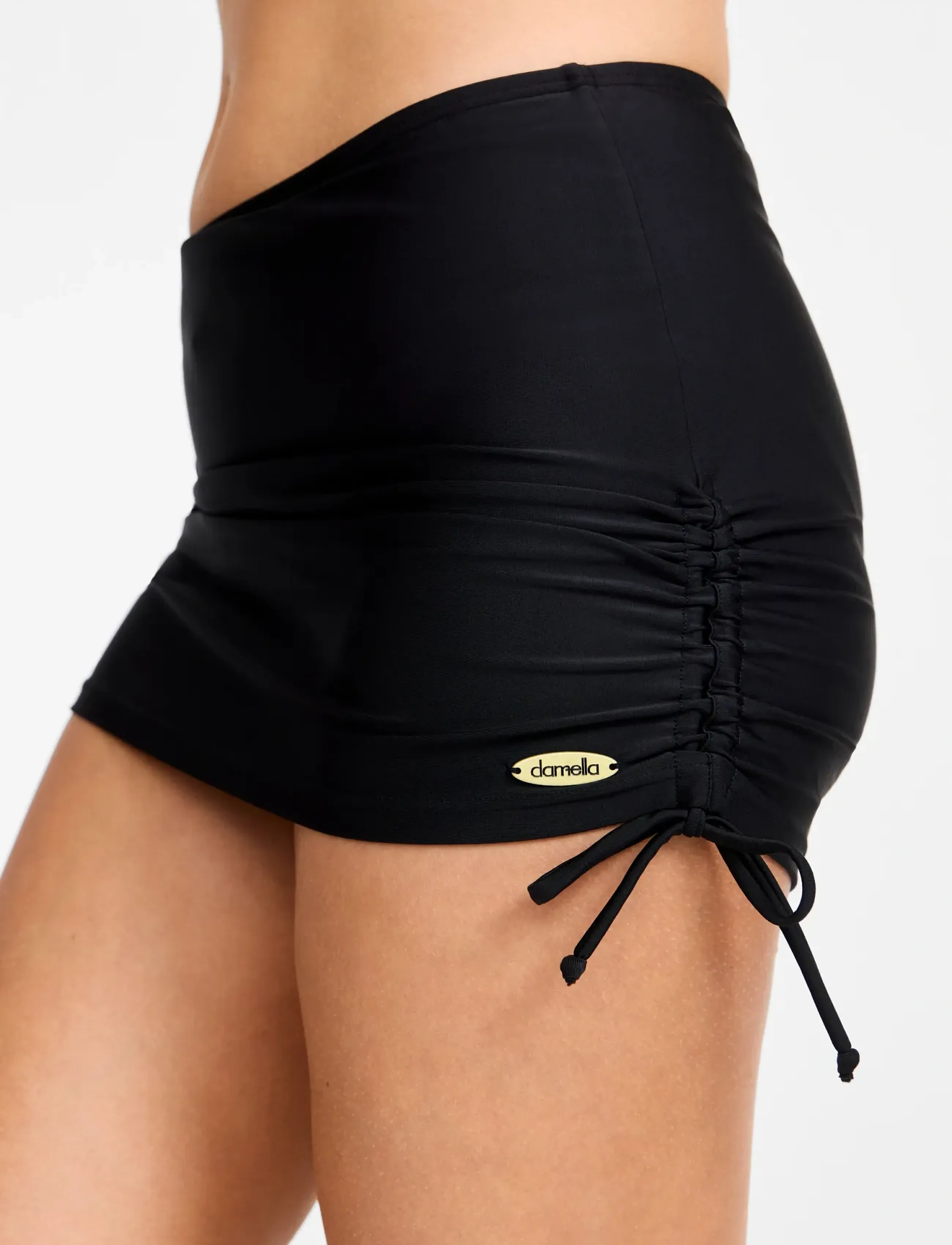 Damella of Sweden - Bikiniskirt-brief Diane - maillots deux pièces avec nœud sur les côtés - black - 5