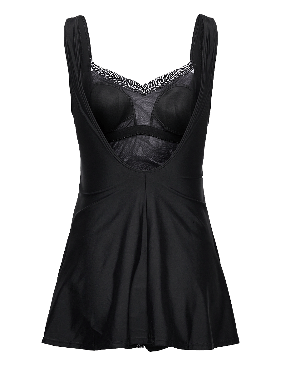 Damella of Sweden - Swimsuit Esther - baddräkter - black/white - 2