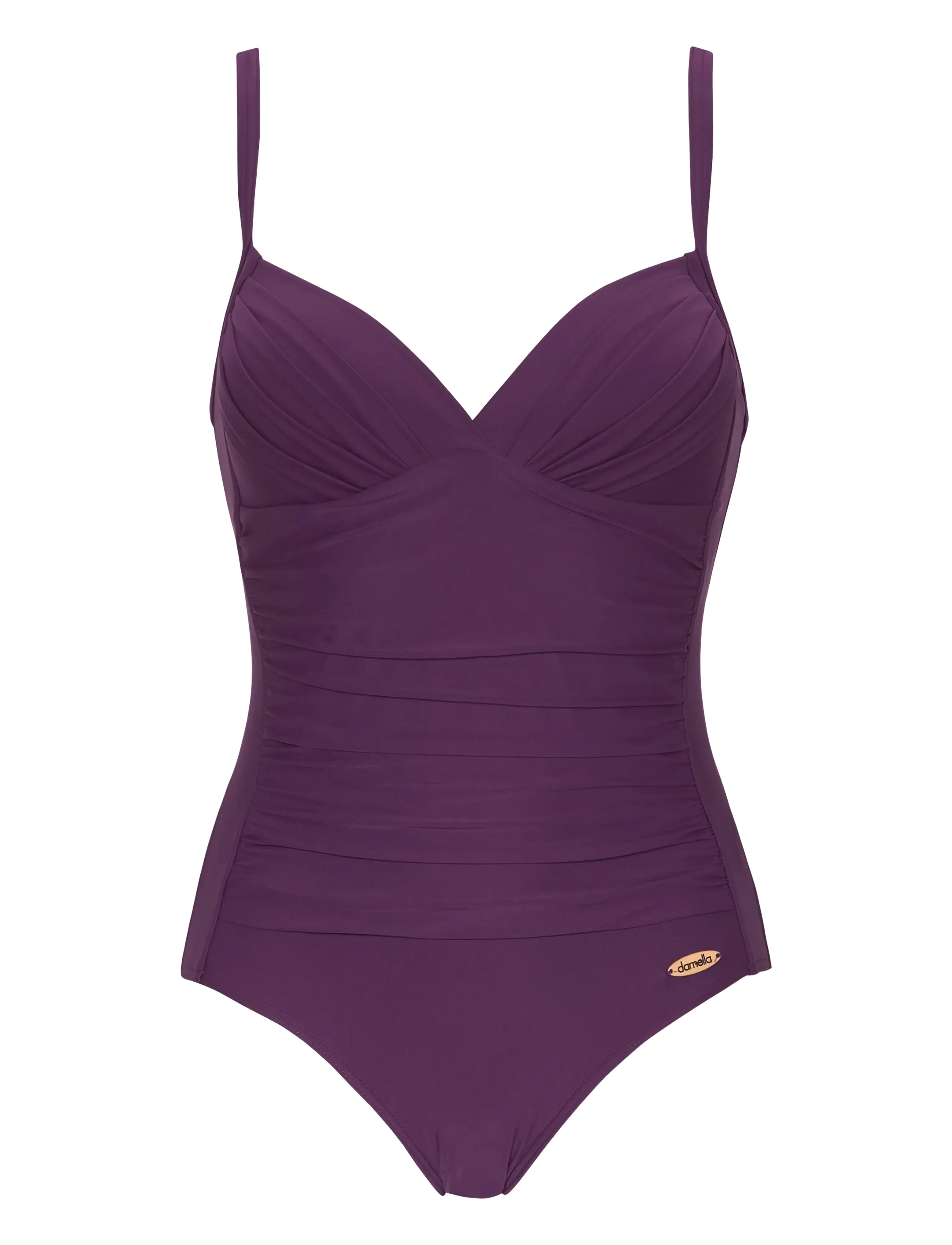 Damella of Sweden Swimsuit Amanda, B/C x 46, Purple, Badetøj > Badedragter, Dame