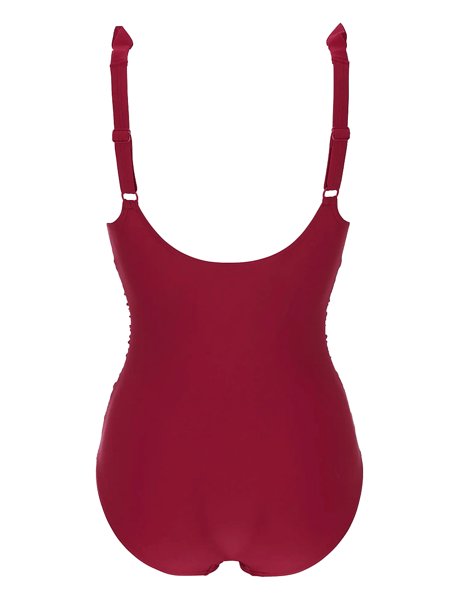 Damella of Sweden - Swimsuit Virginia - kostiumy kąpielowe - berry - 1
